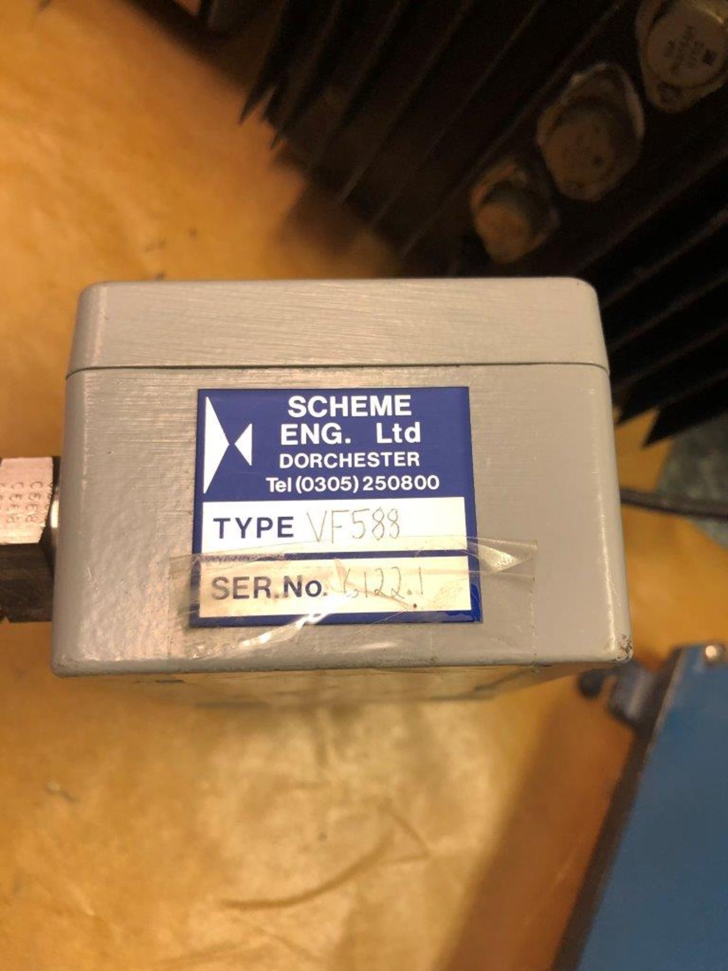 Scheme Engineering Ltd Ultrasonic flow meter, Type VF588 - Image 4 of 4