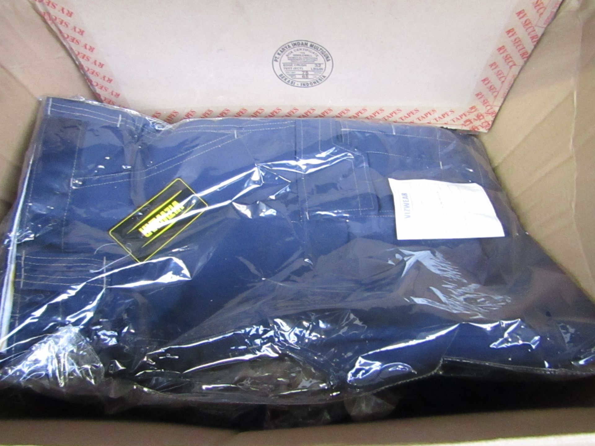 Vizwear action line trouser, size 42R, new and packaged.