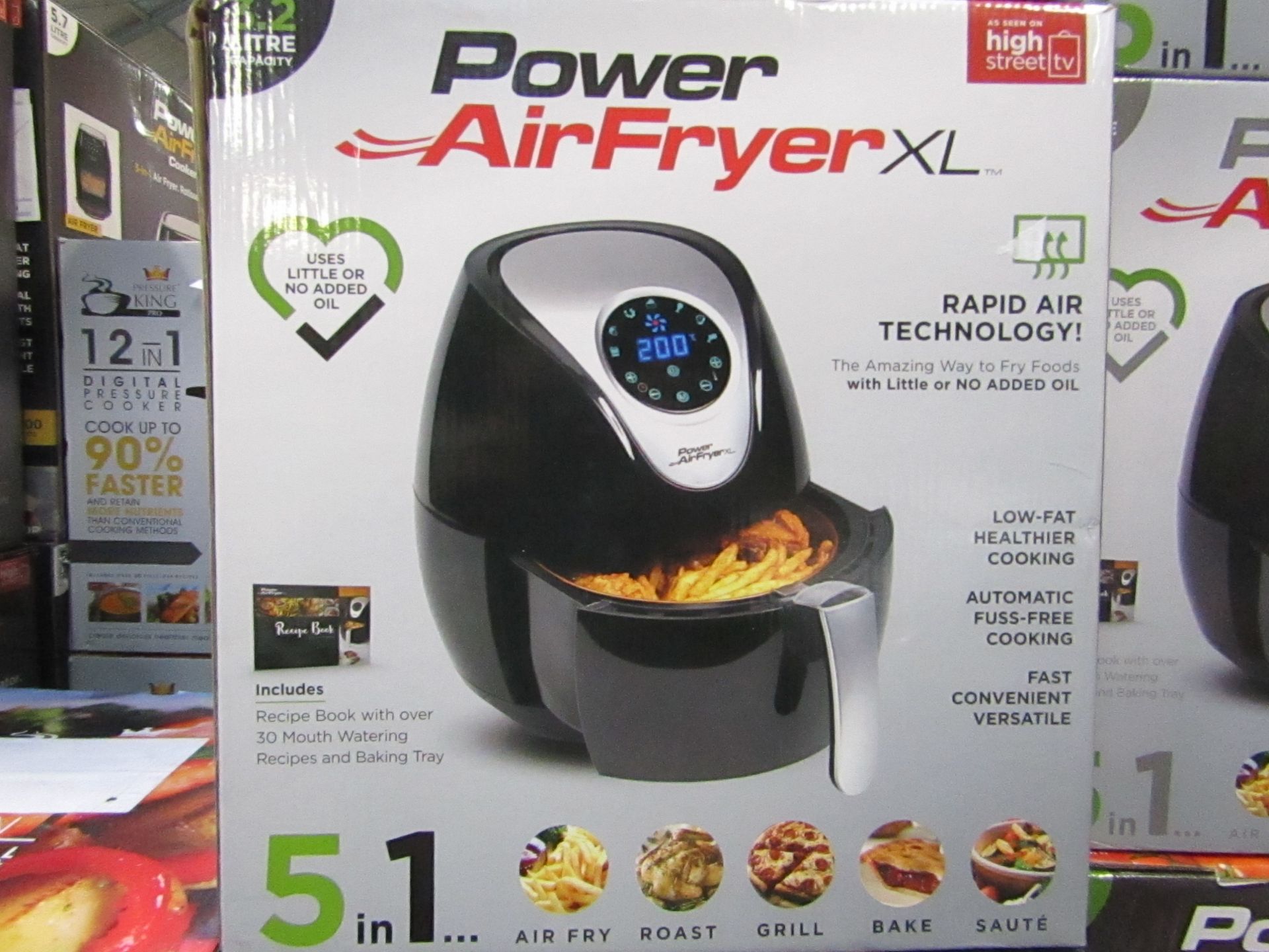 | 1x | POWER AIR FRYER XL 3.2L | REFURBISHED AND BOXED | NO ONLINE RE-SALE | SKU C5060191465366 |