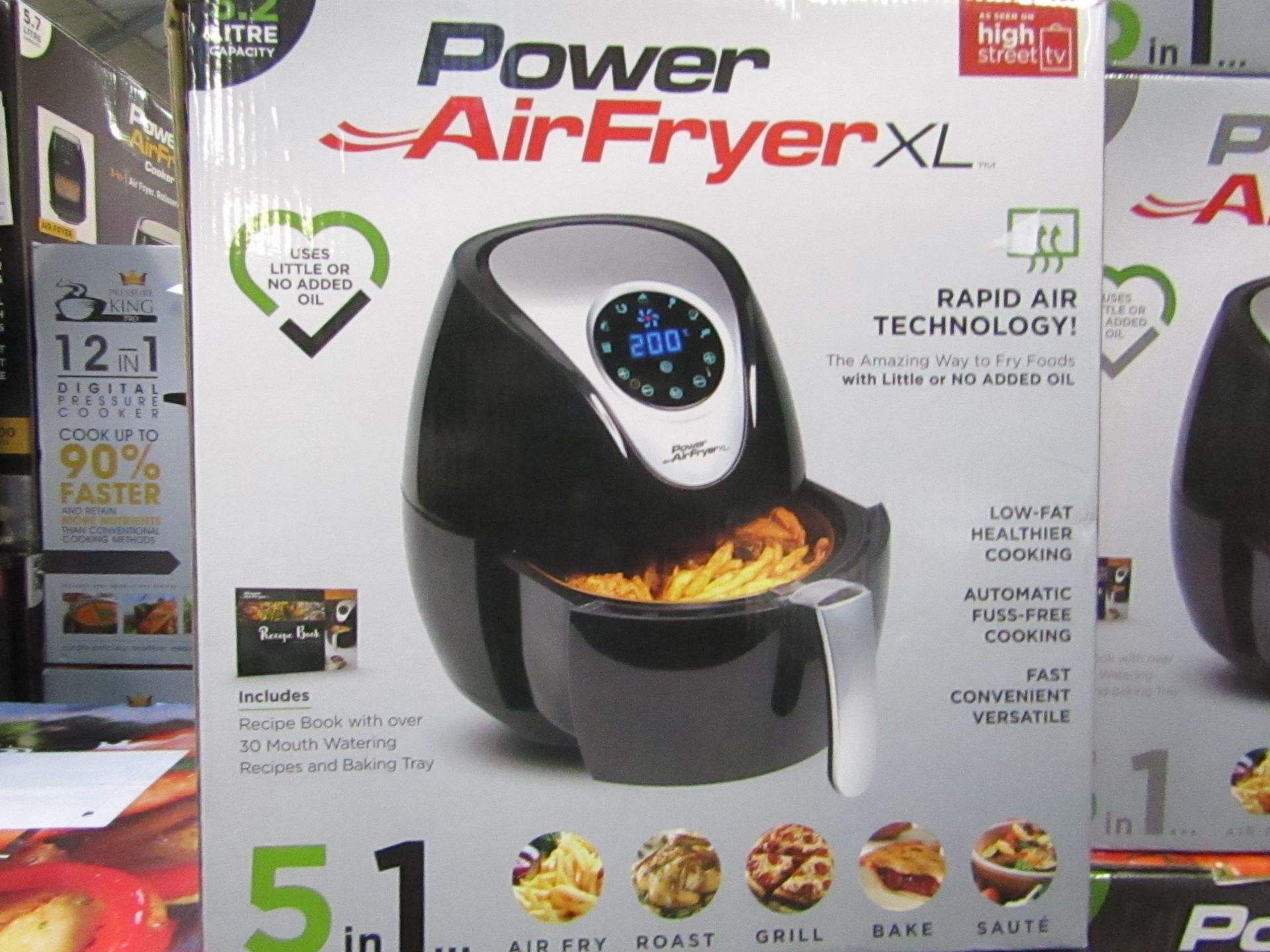 | 1x | POWER AIR FRYER XL 3.2L | REFURBISHED AND BOXED | NO ONLINE RE-SALE | SKU C5060191465366 |