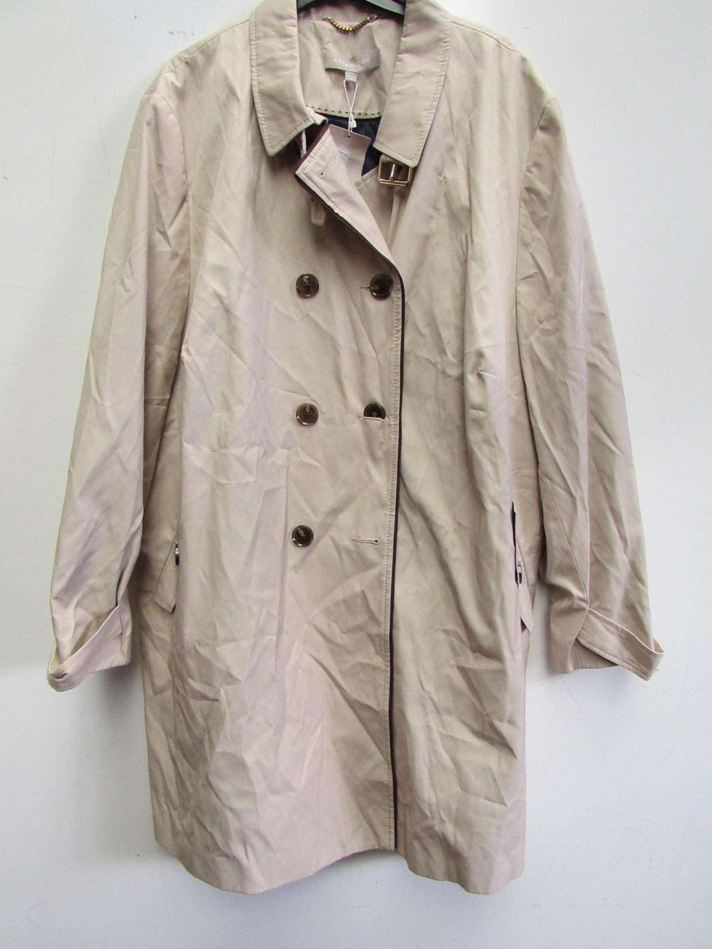 Anthology Ladies Trench Coat size 26 new with tag