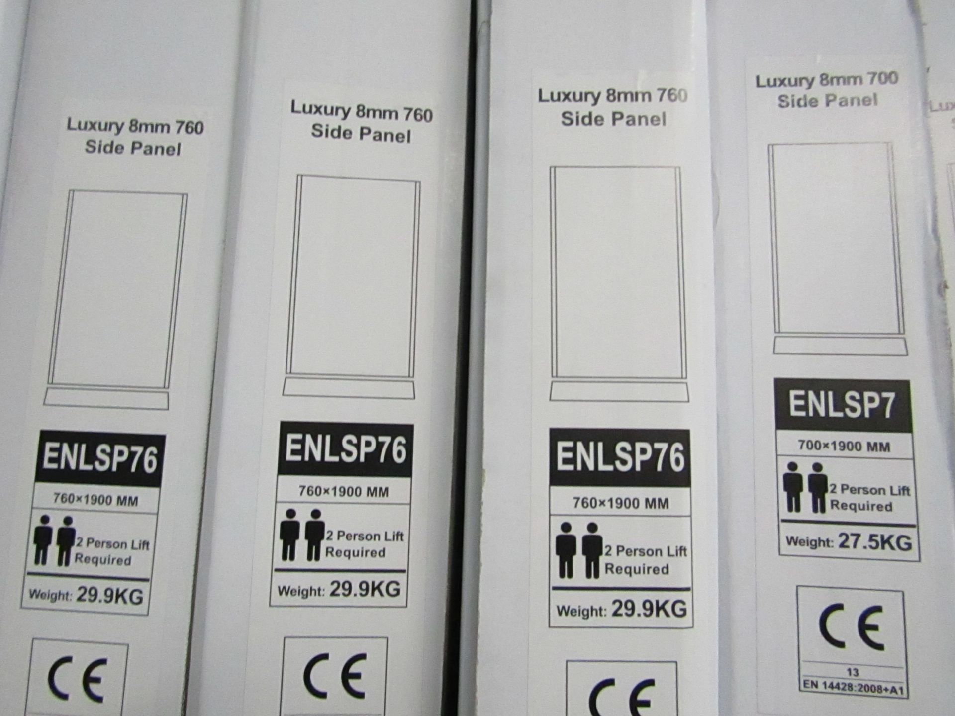 Luxury 8mm 760 side panel ENLSP76, new and boxed. RRP œ143.