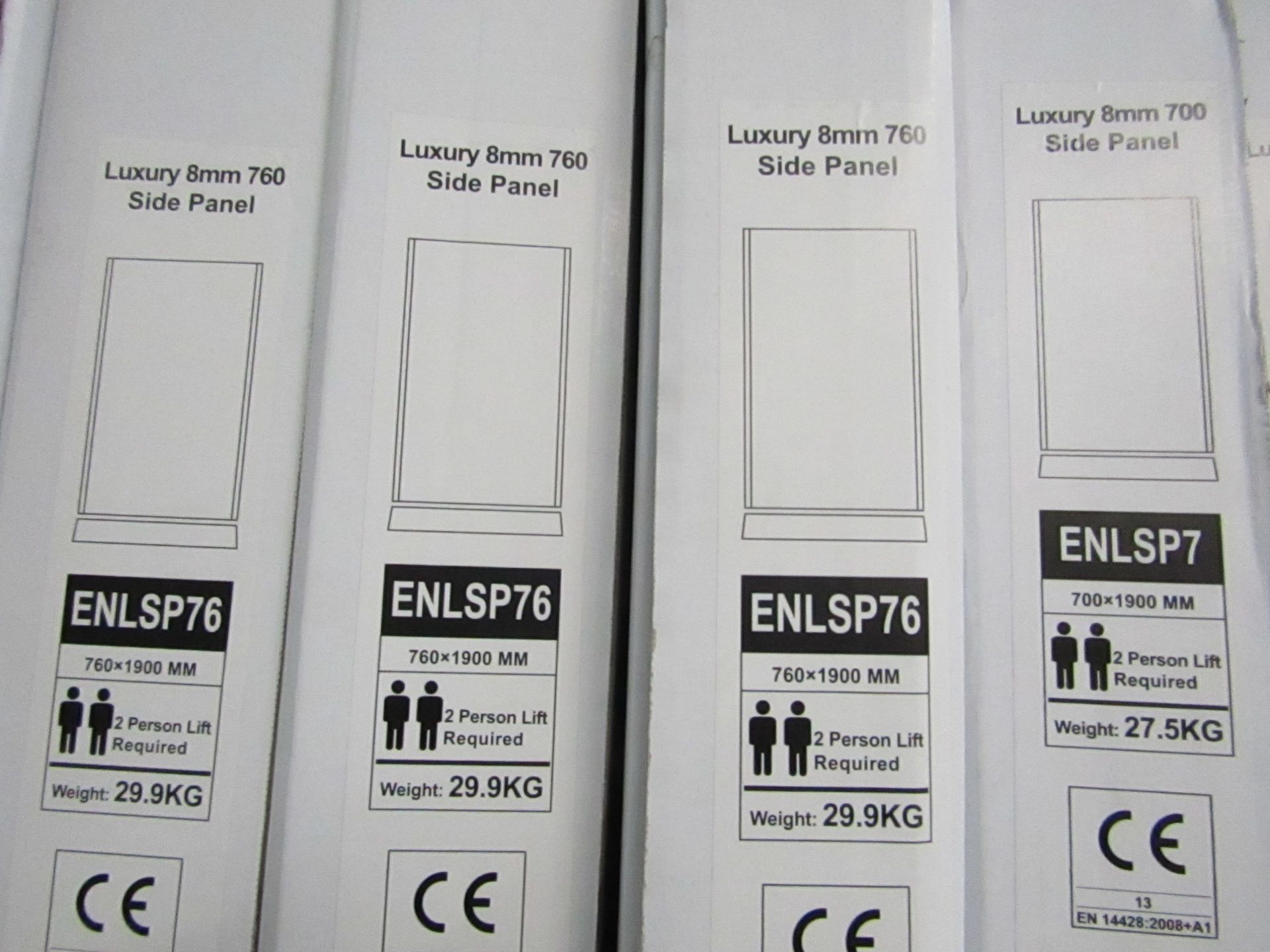 Luxury 8mm 760 side panel ENLSP76, new and boxed. RRP œ143.