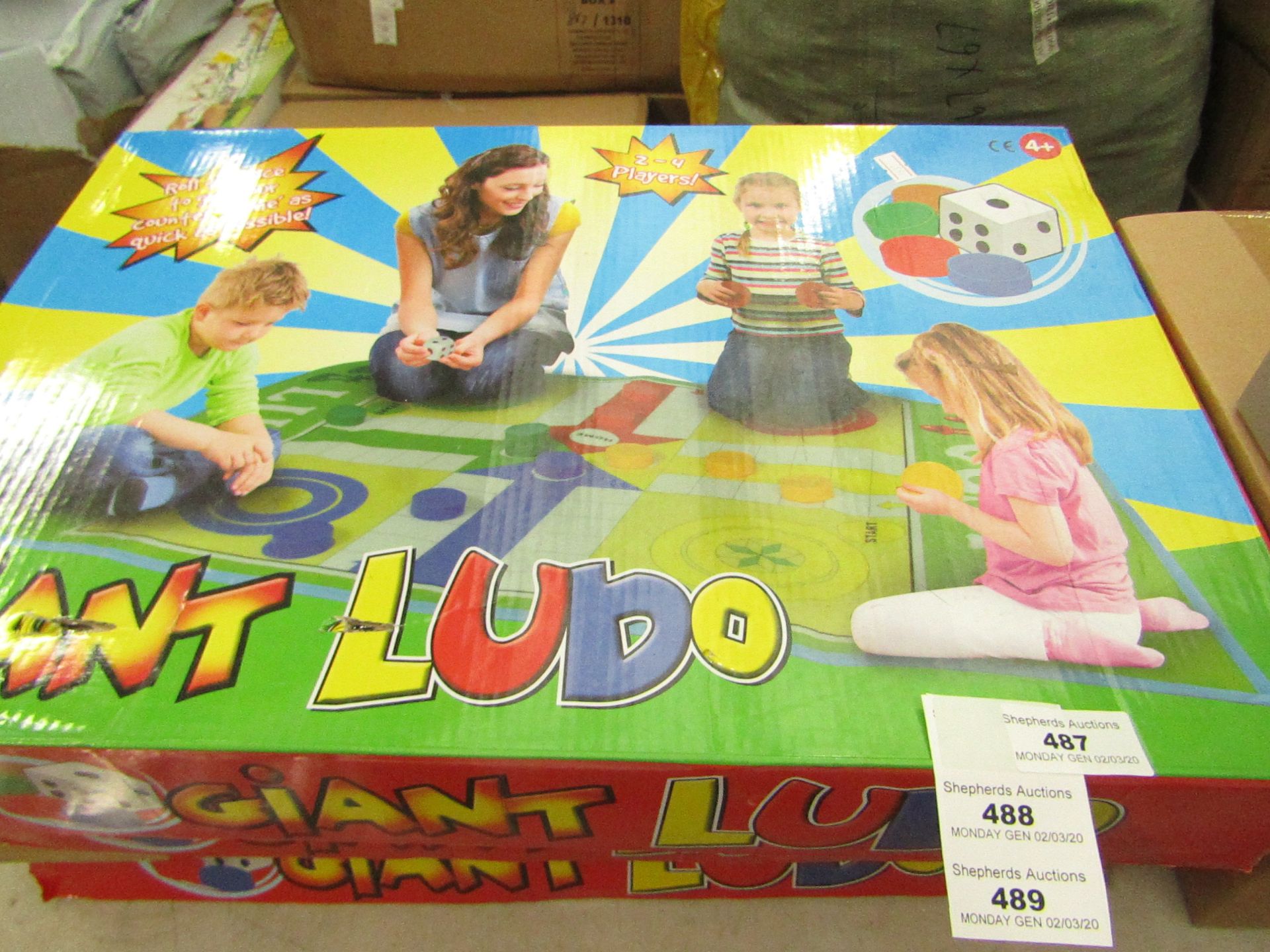 Giant Lubo - Game - Boxed.