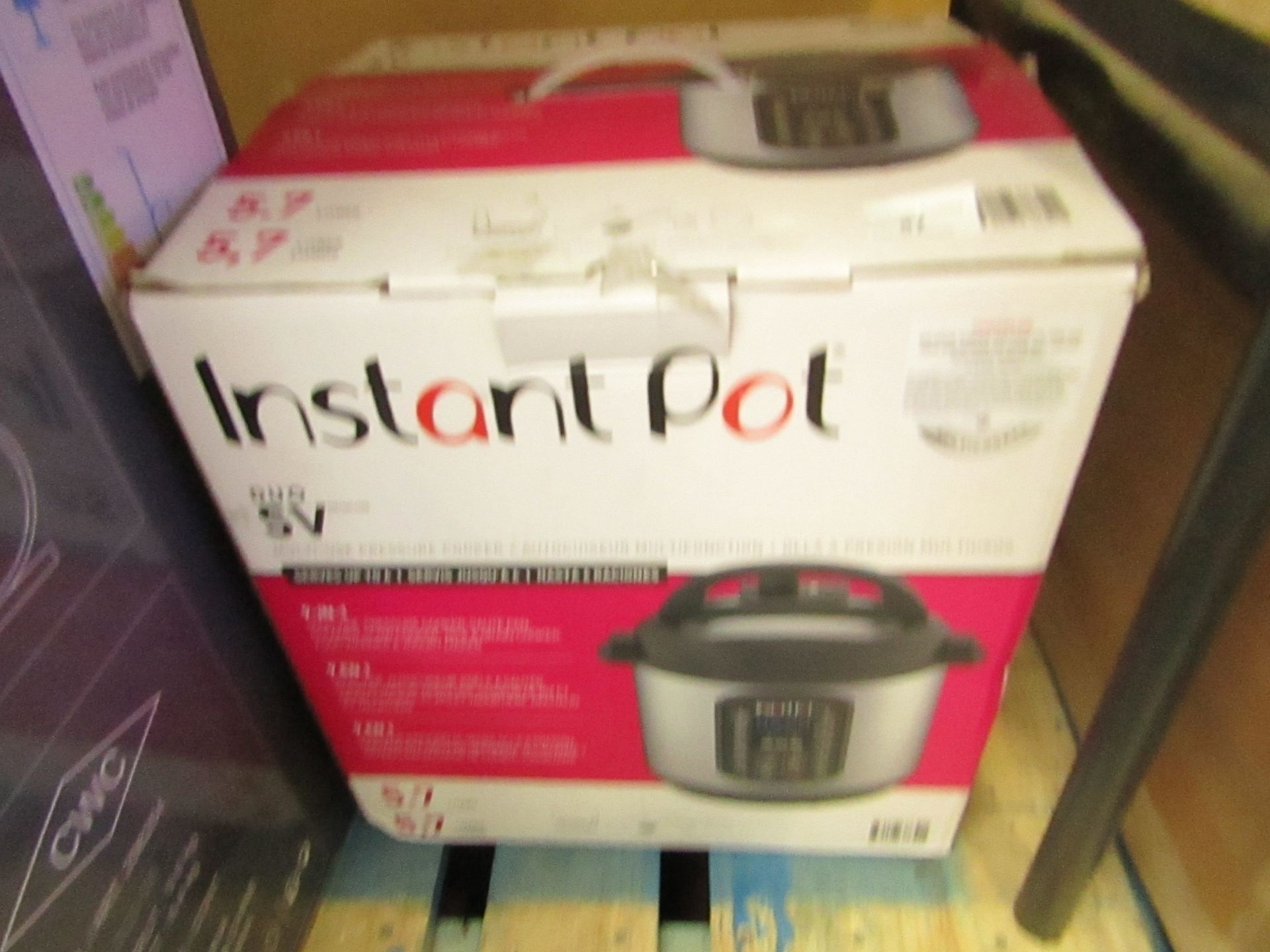 Instant Pot - 5.7 Litre Pressure Cooker - Untested and Boxed.