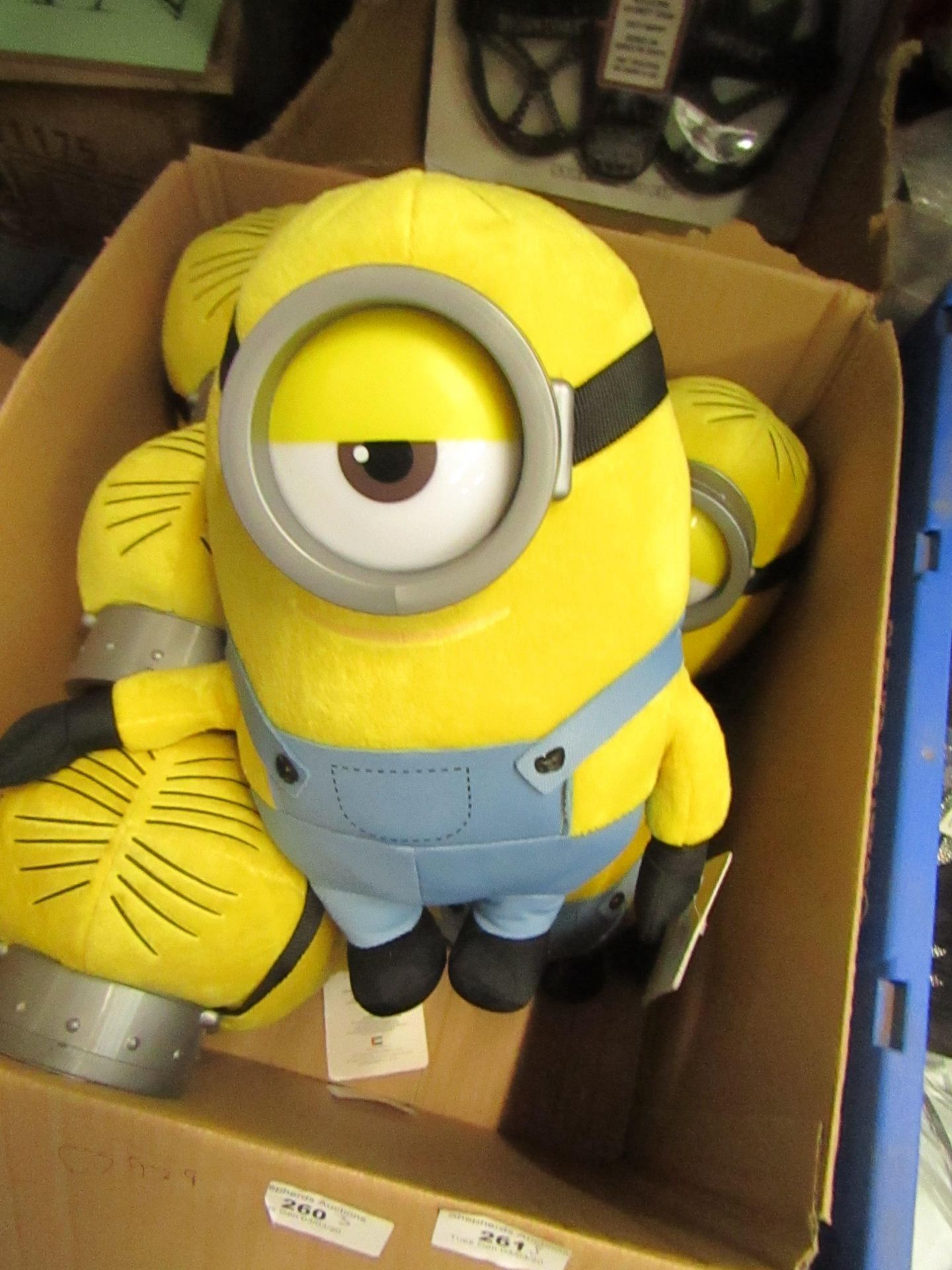 3x Despicable Me minion teddy, new with tag.