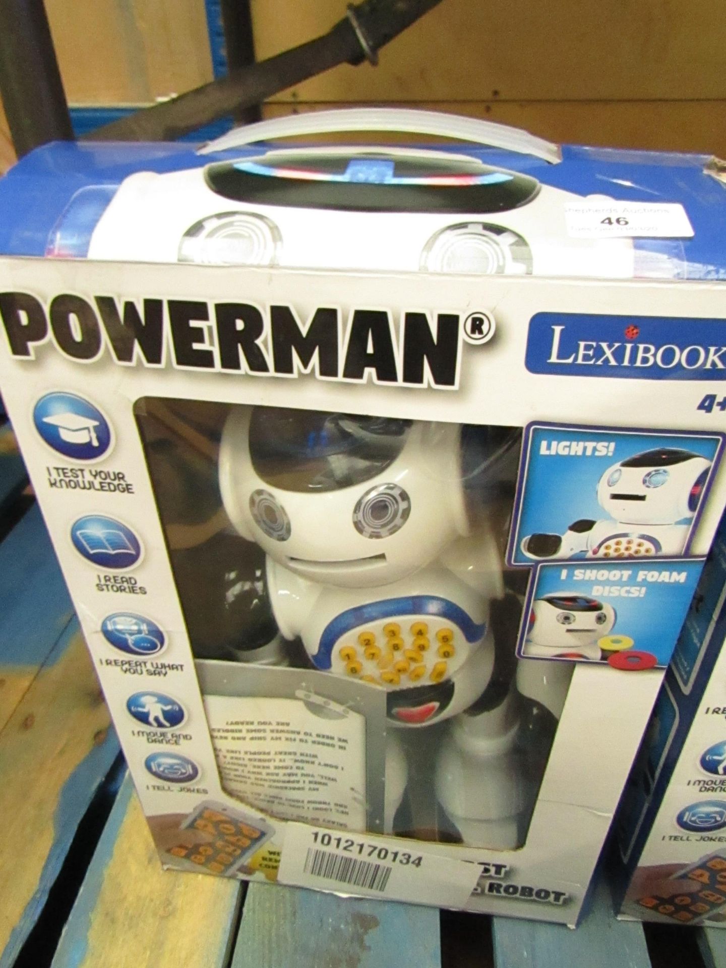 LexiBook - PowerMan Educational Robot - Untested and Boxed.
