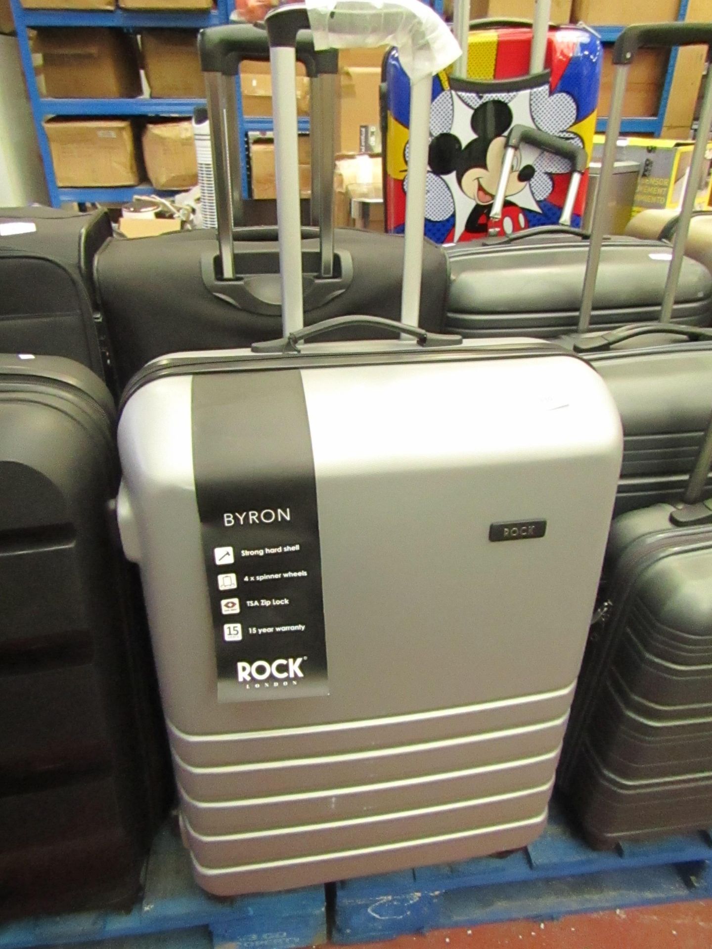 Rock Byron large suitcase.