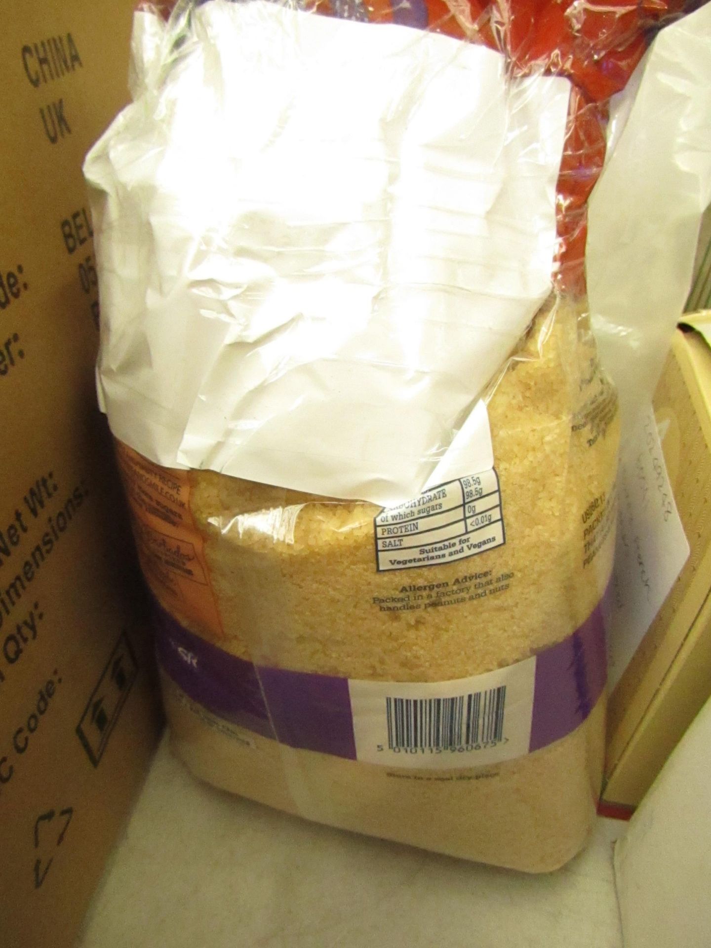 3KG Brown Sugar - Packaging Damaged.