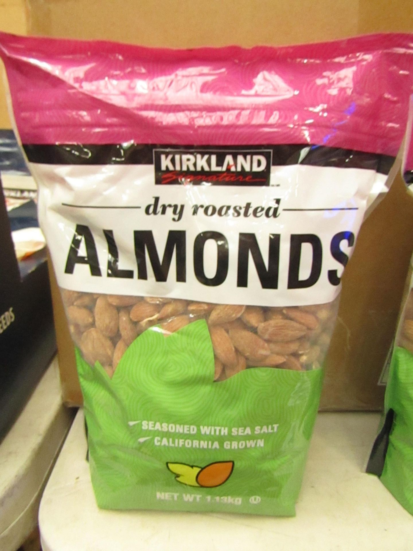 Kirkland - Dry Roasted Almonds - BB 03/01/20.