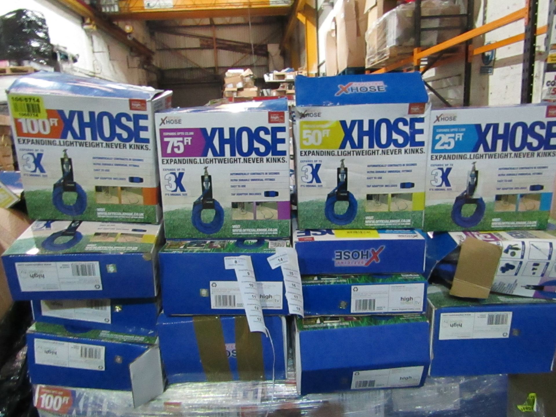 | 10x | XHOSE | UNCHECKED AND BOXED | NO ONLINE RE-SALE | SKU- | RRP- | TOTAL LOT RRP |