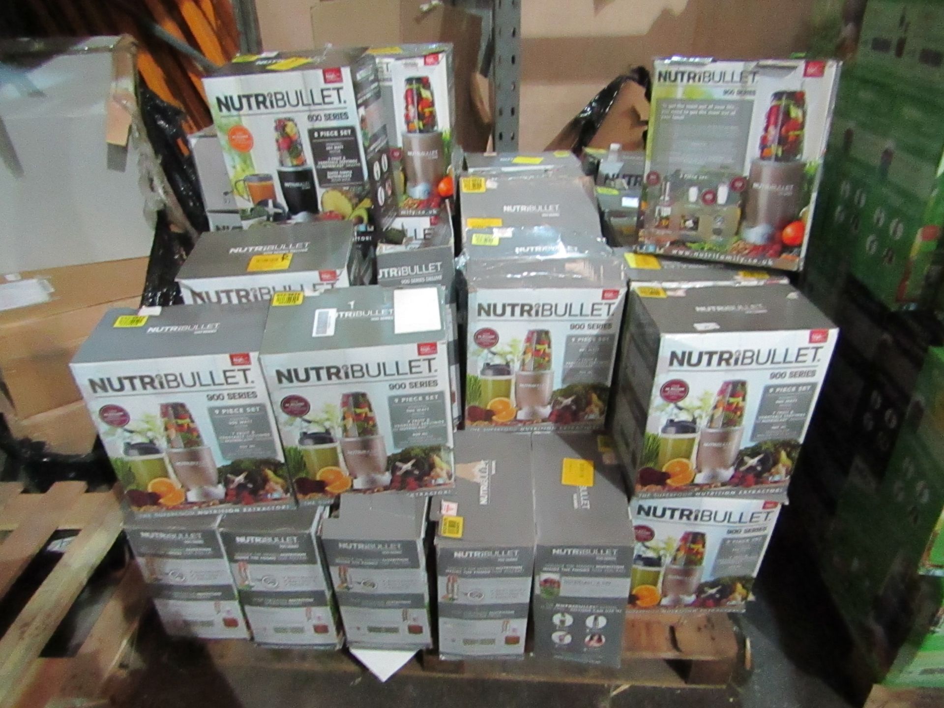 | 44x | NUTRI BULLET 900 SERIES| UNCHECKED,BOXED |NO ONLINE RE SALE | SKU C5060191467353 | RRP £79.