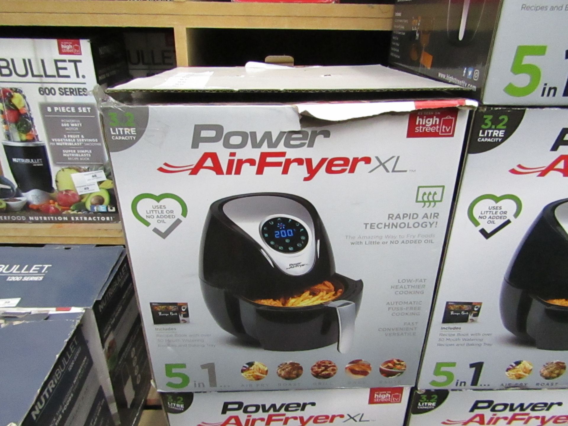 | 1X | POWER AIR FRYER 3.2L | UNCHECKED | NO ONLINE RE-SALE | SKU C5060191469838 | RRP £69.99 |