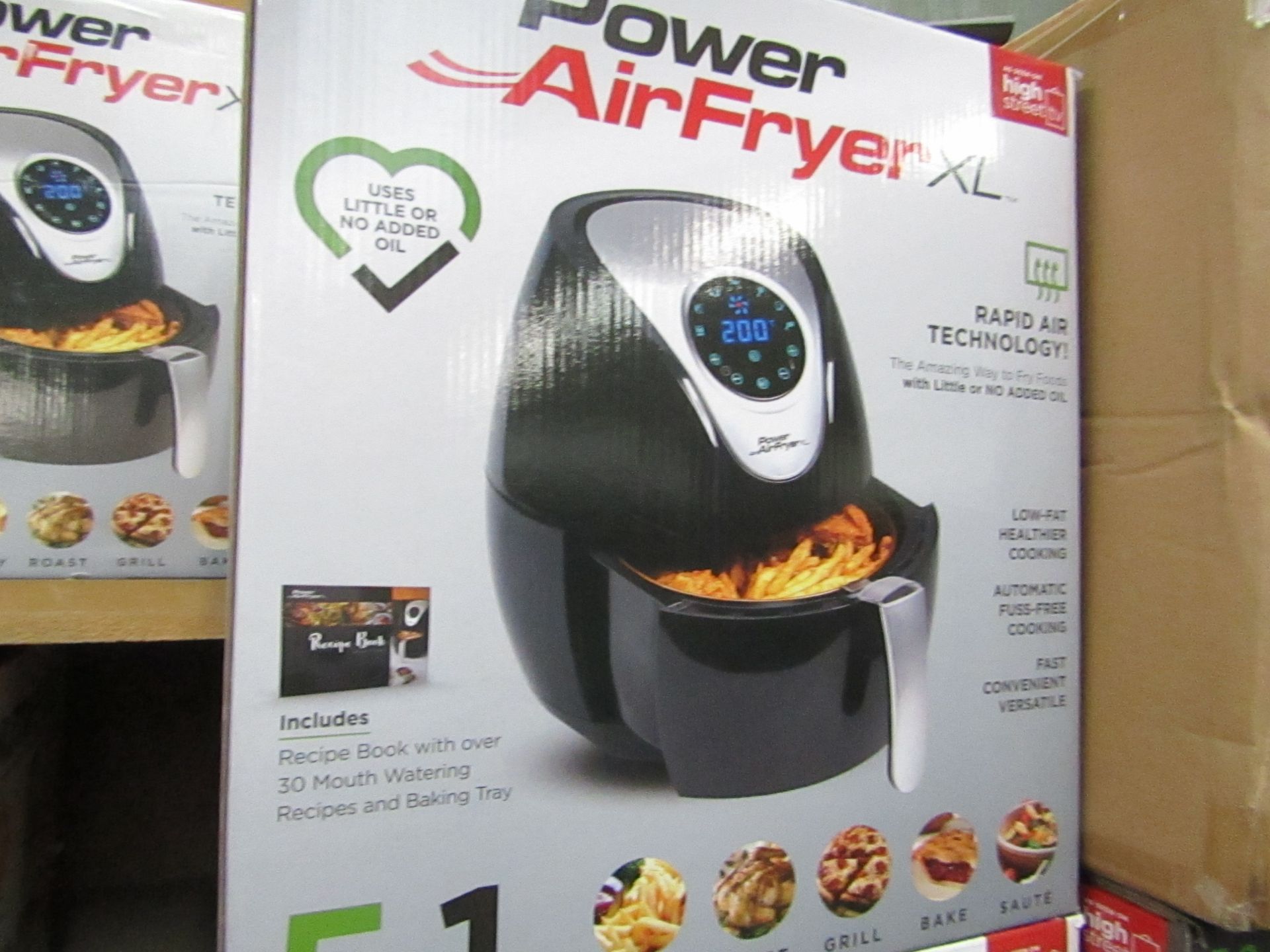 | 1X | POWER AIR FRYER 3.2L | UNCHECKED | NO ONLINE RE-SALE | SKU C5060191469838 | RRP £69.99 |