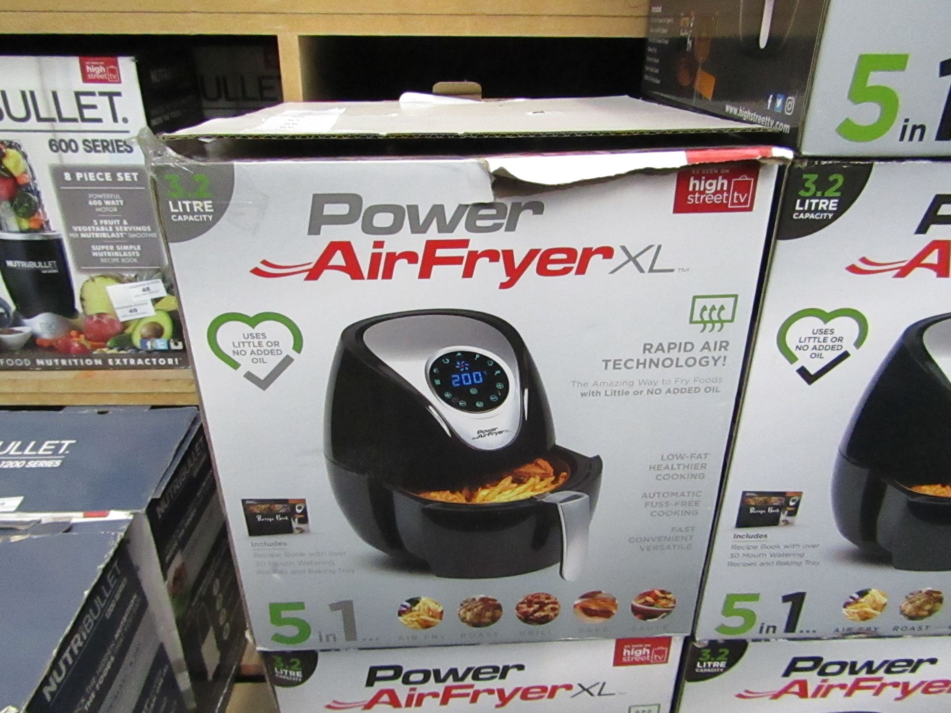 | 1X | POWER AIR FRYER 3.2L | UNCHECKED | NO ONLINE RE-SALE | SKU C5060191469838 | RRP £69.99 |