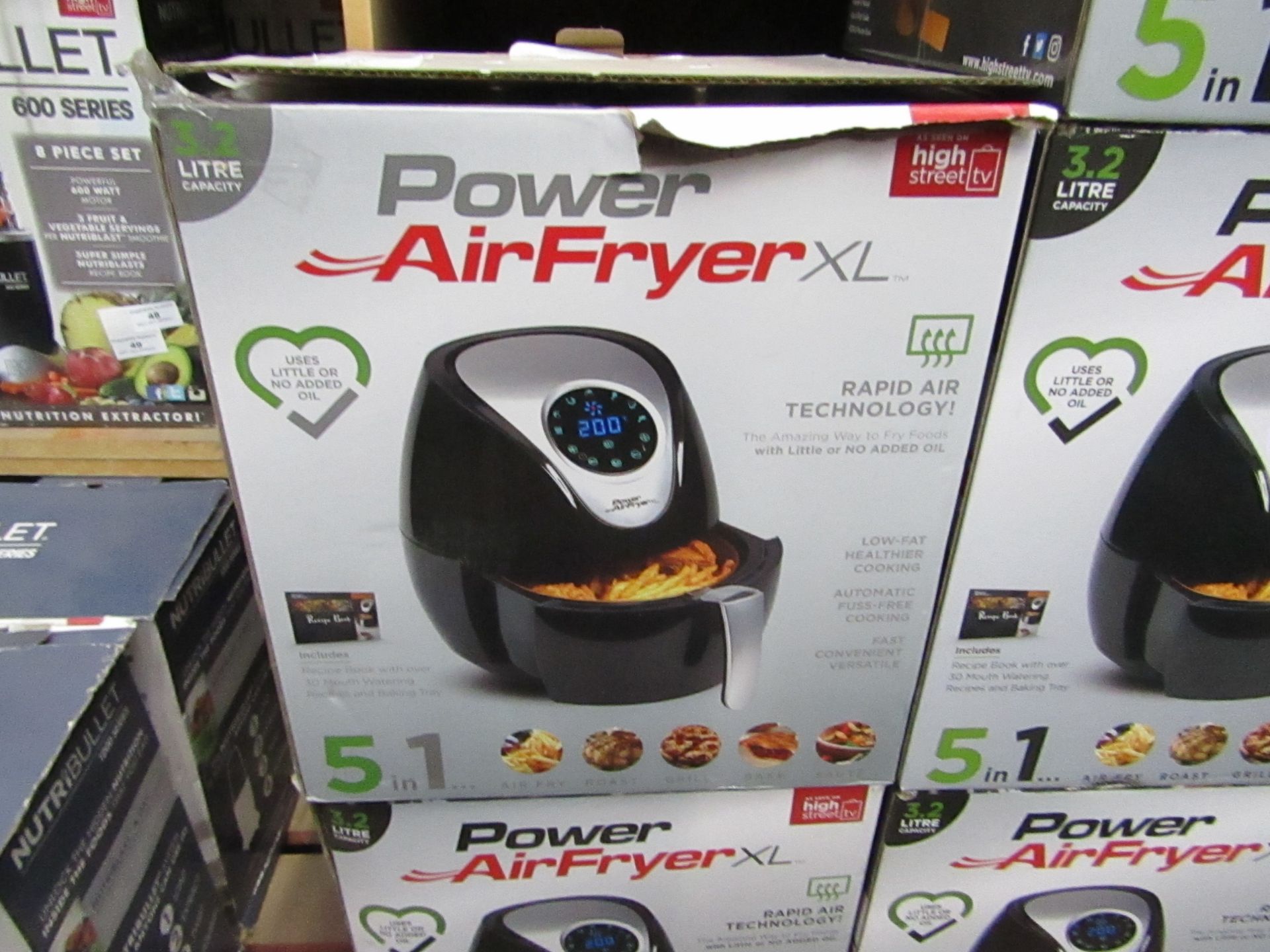 | 1X | POWER AIR FRYER 3.2L | UNCHECKED | NO ONLINE RE-SALE | SKU C5060191469838 | RRP £69.99 |