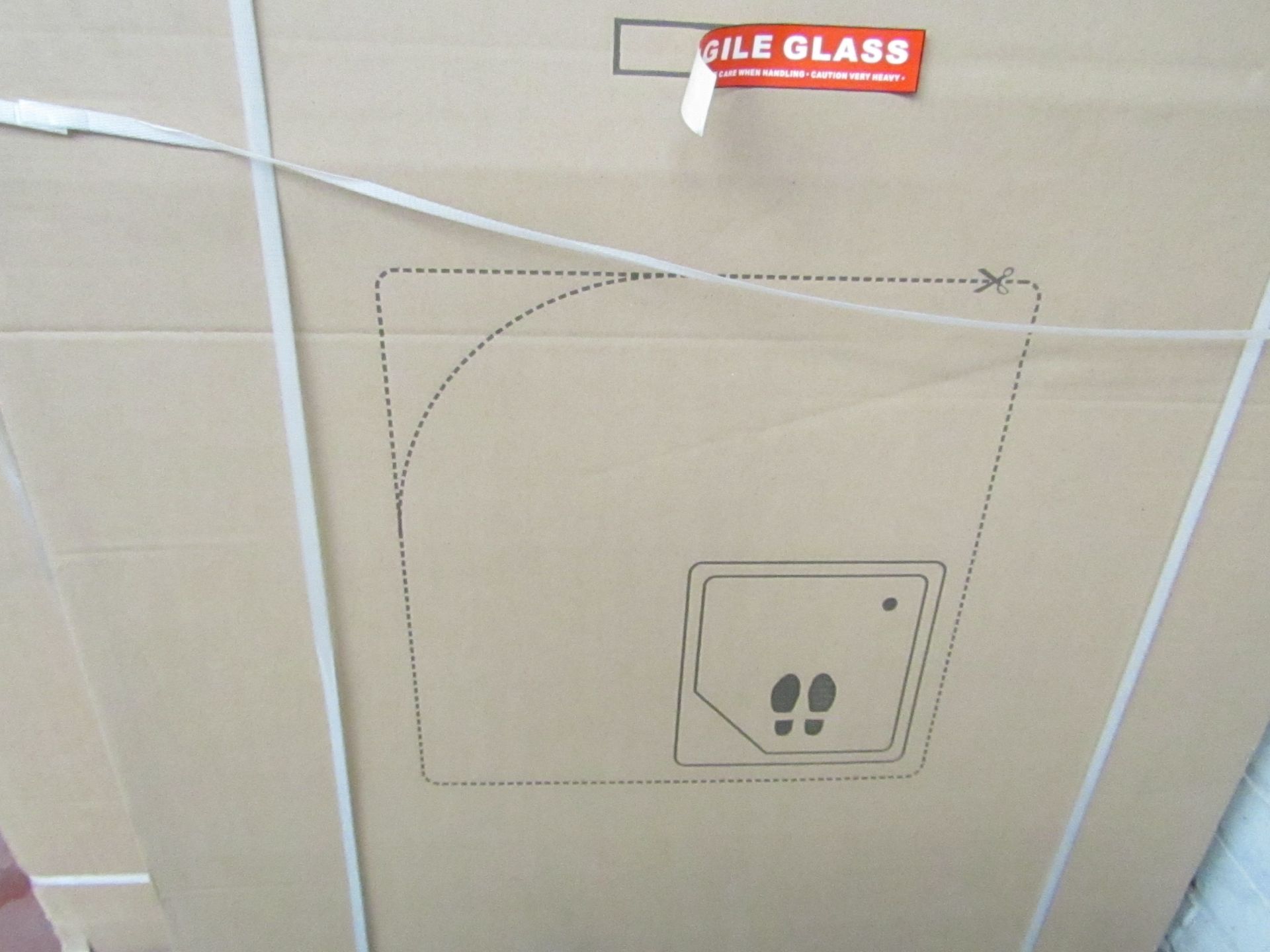 Shower Lux legacy wet room panel, 1900mm, new and boxed. - Image 2 of 2