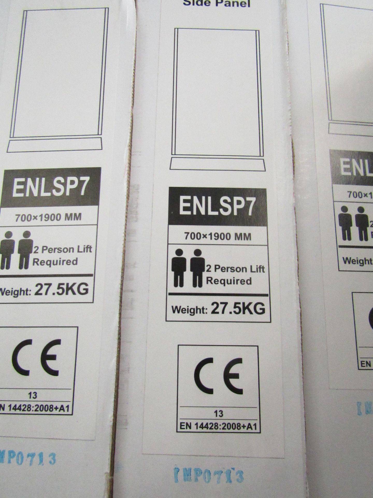 Luxury 8mm 700 side panel ENLSP7, New and boxed. RRP œ137. - Image 2 of 2