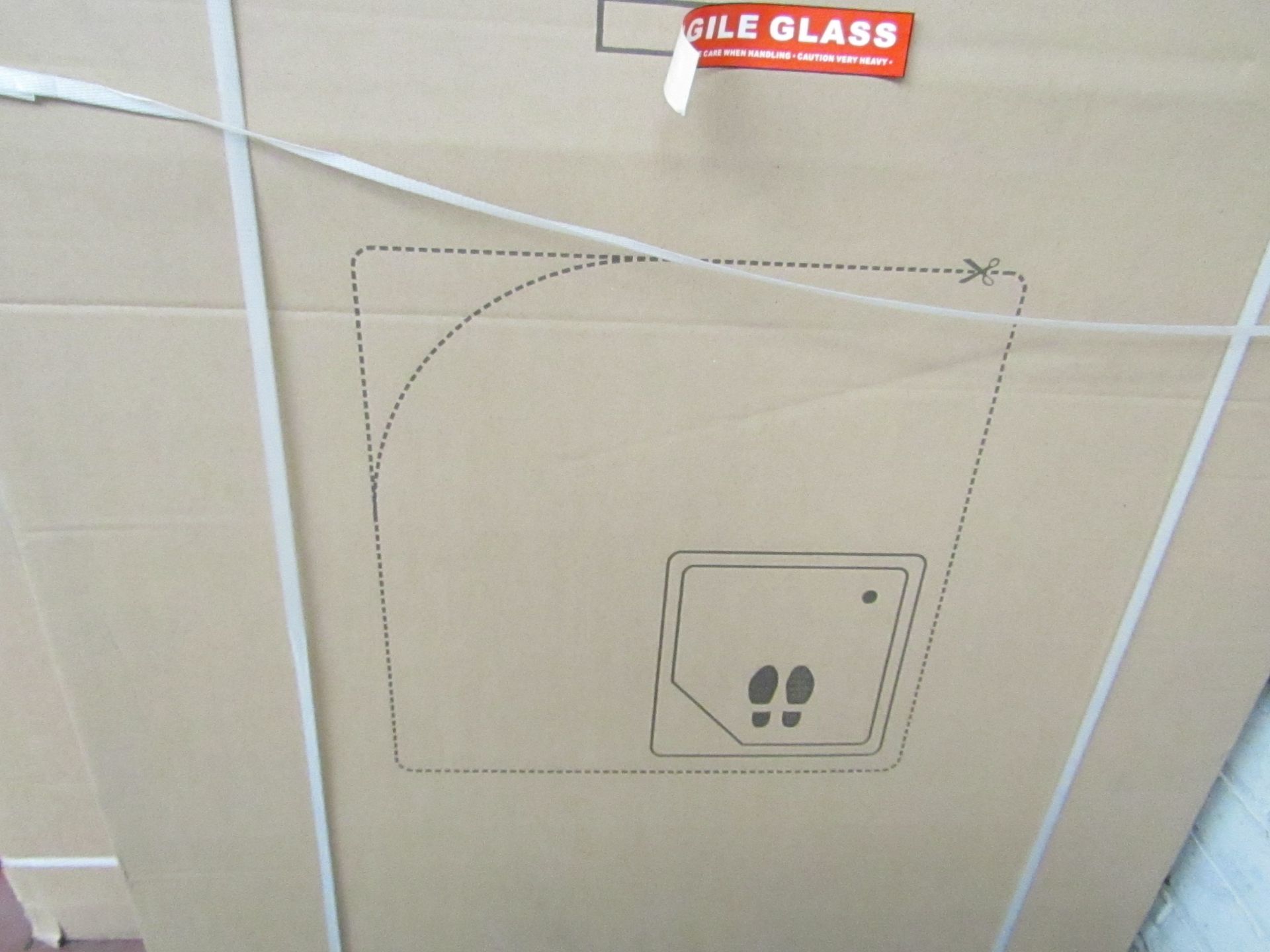 Shower Lux legacy wet room panel, 1900mm, new and boxed. - Image 2 of 2