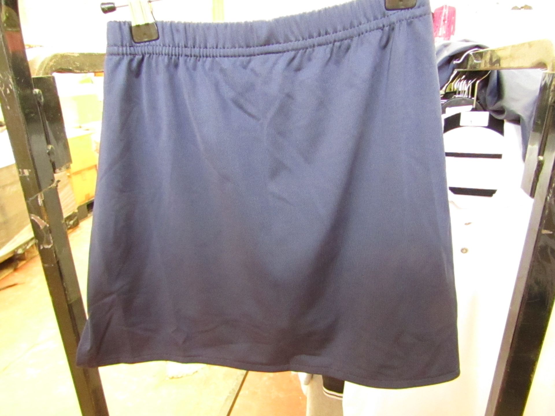 Carta Sport Girls Navy Skirt with Concealed Shorts size 24" Waist new