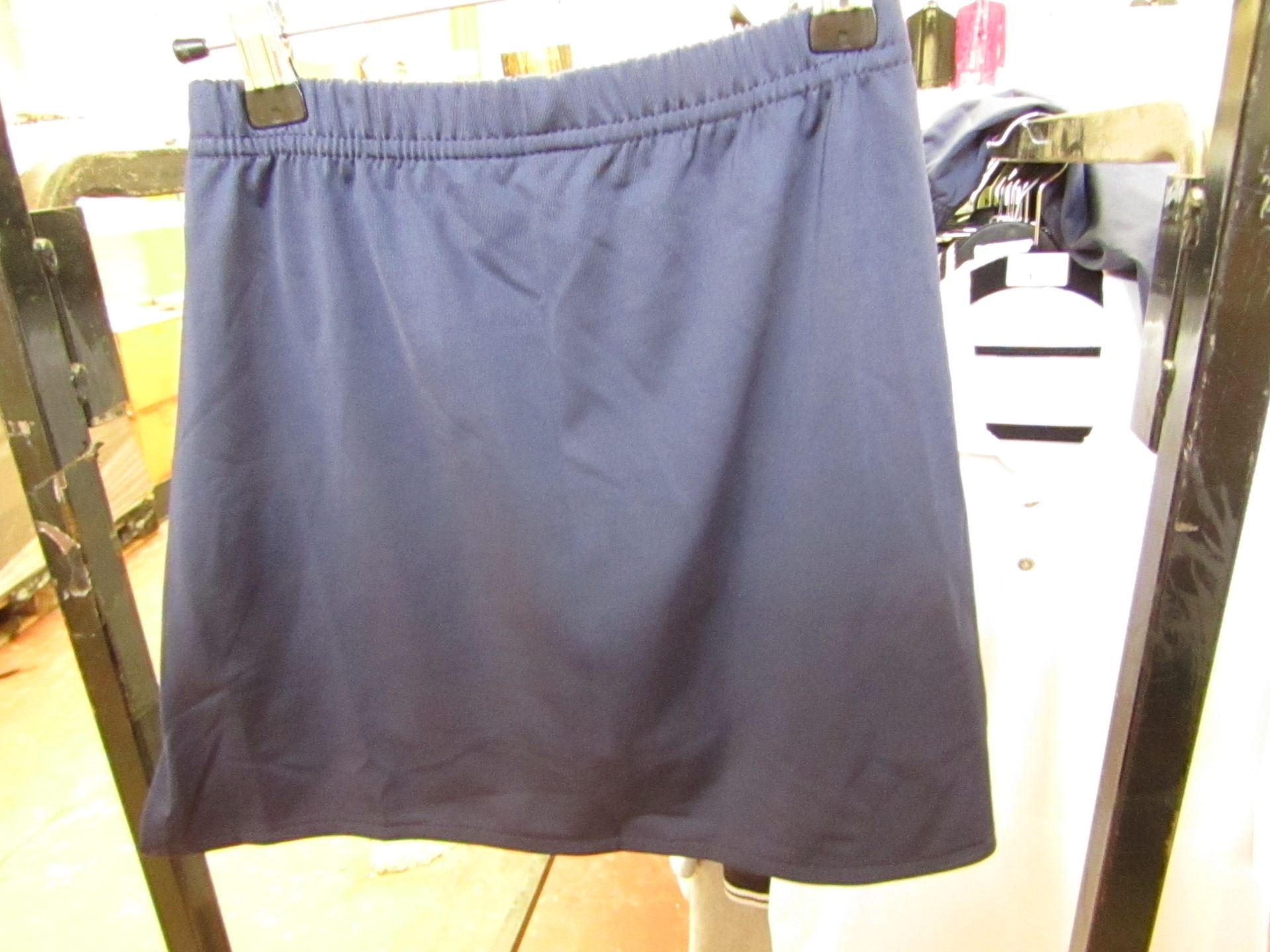 Carta Sport Girls Navy Skirt with Concealed Shorts size 24" Waist new