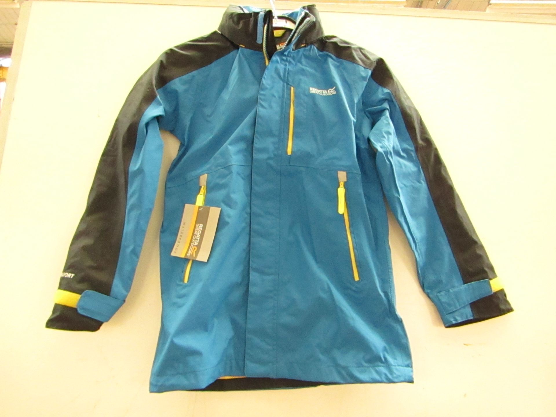 Regatta Boys Quazer Waterproof Jacket age 11/12 yrs new with tag