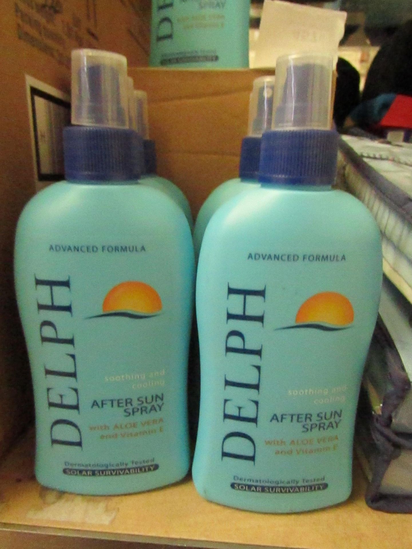 12x Delph - After Sun Spray, With Aloe Vera - All New and Boxed.