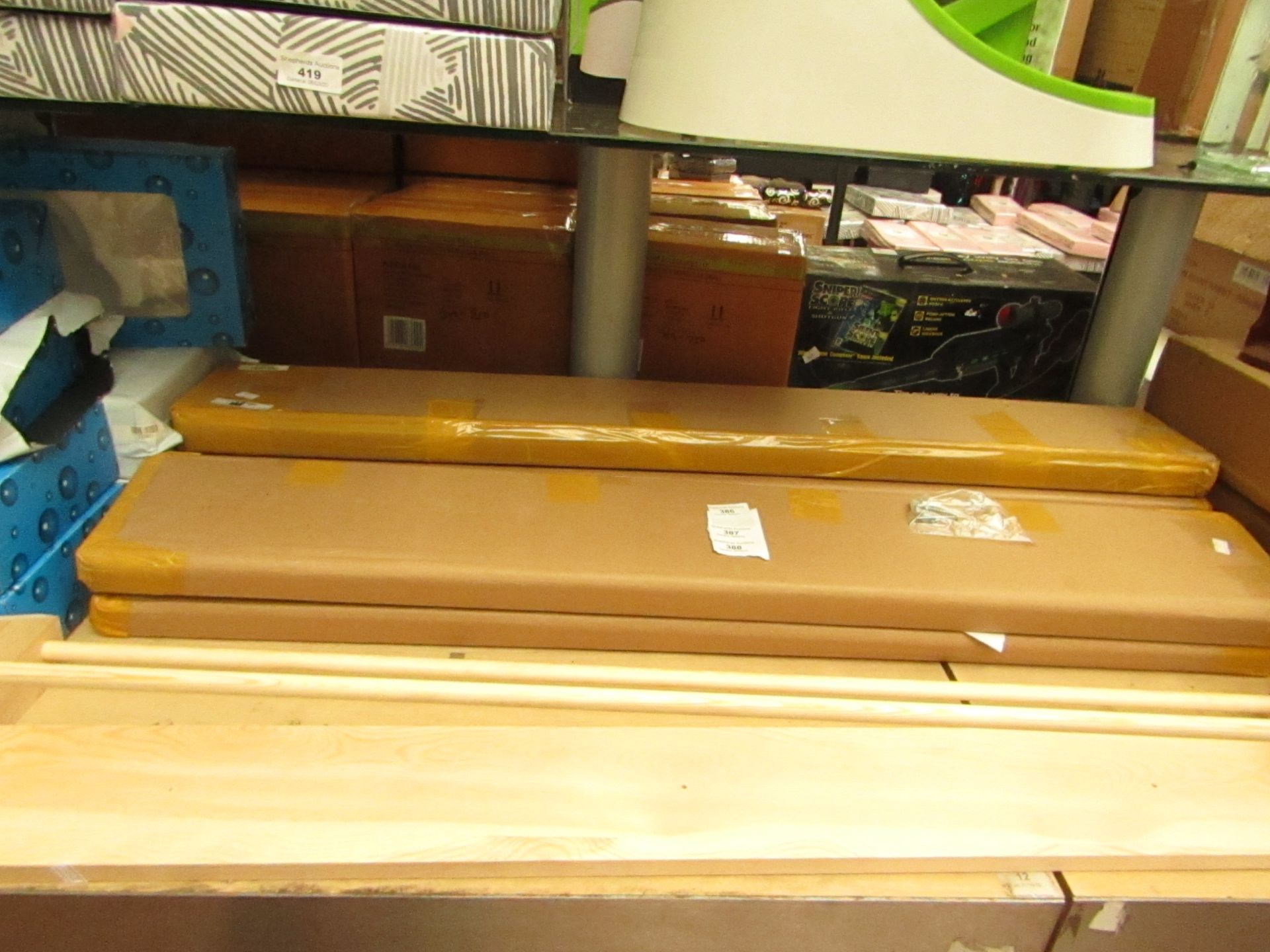 Extra Large Wooden Towel Rail 102cm - New & Boxed.