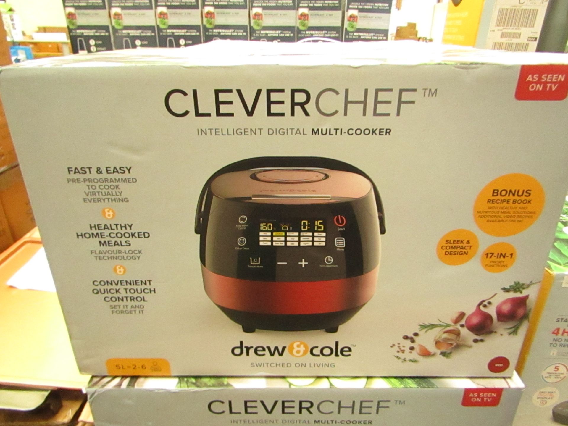 | 1x | DREW&COLE CLEVERCHEF | UNCHECKED AND BOXED | NO ONLINE RE-SALE | SKU C5060541515338 | RRP £