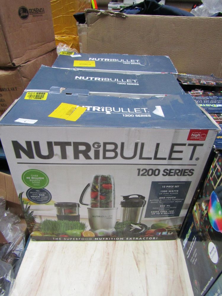 *NEW BULK ELECTRICAL AUCTION* Includes Nutribullets, Clever Chefs, Xhoses & Much More!!!