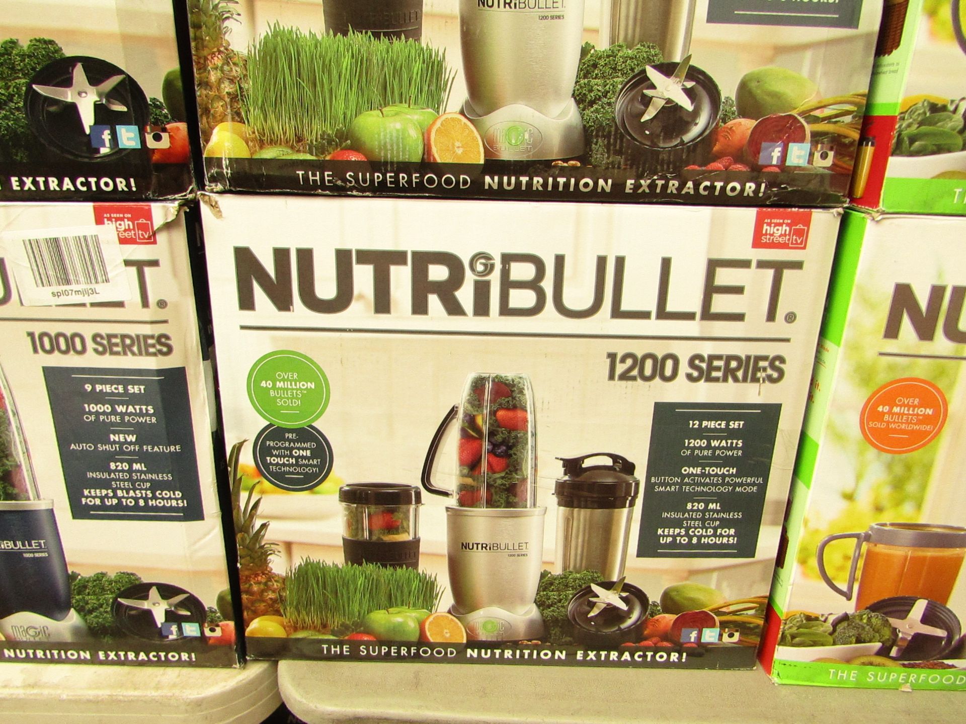 | 1x | NUTRIBULLET 1200 SERIES | UNCHECKED AND BOXED | NO ONLINE RE-SALE | SKU C5060191464758 | RRP