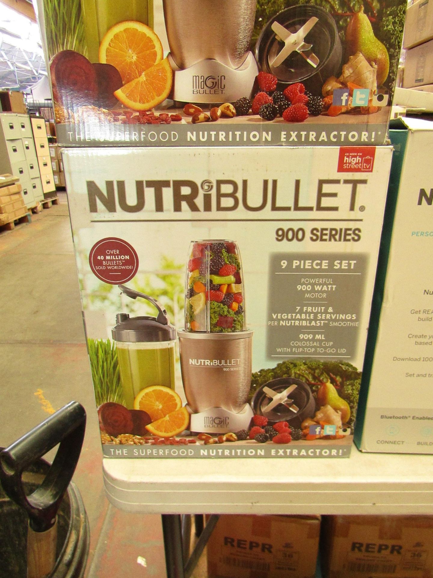 | 1x | NUTRIBULLET 900 SERIES | UNCHECKED AND BOXED | NO ONLINE RE-SALE | SKU C5060191467353 |