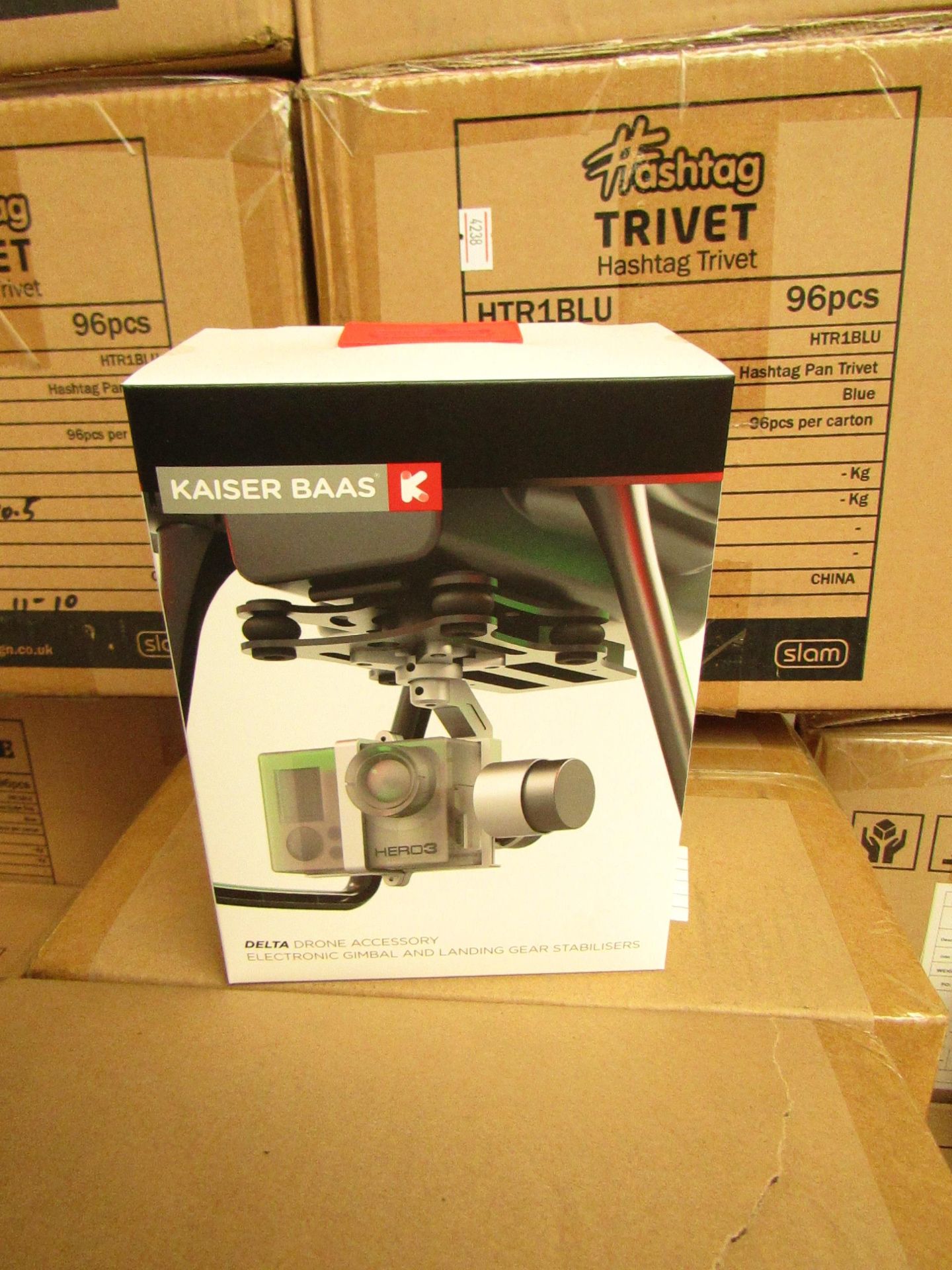 Kaiser Baas - Delta Drone Accessory - Electronic Gimbal and Landing Gear Stabilisers - RRP £160 @