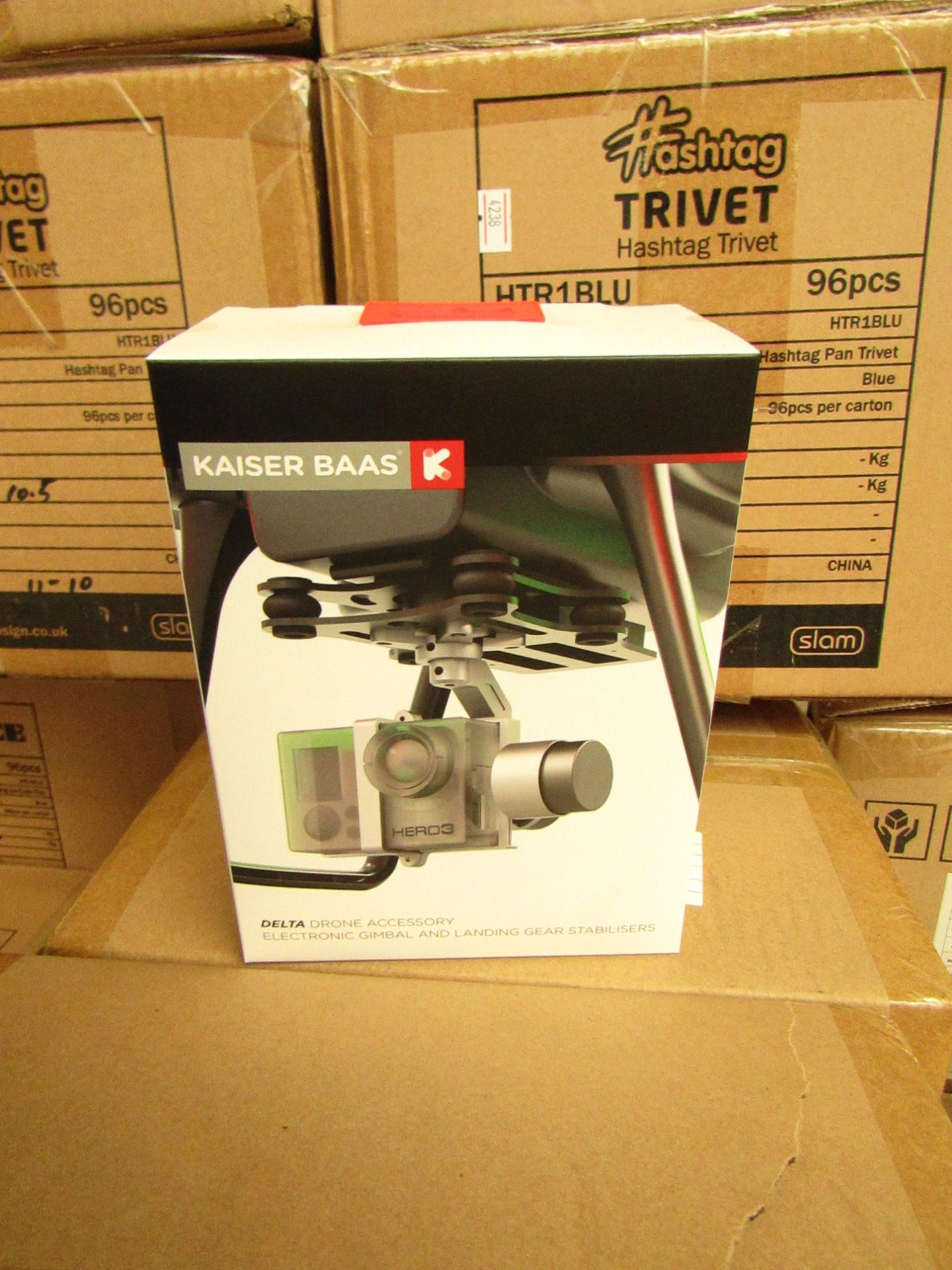 Kaiser Baas - Delta Drone Accessory - Electronic Gimbal and Landing Gear Stabilisers - RRP £160 @