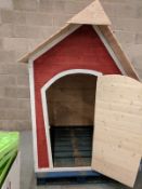 Brand new Unused Showroom Sample - Outdoor Dog Kennel as pictured - Showroom Sample
