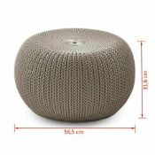 Brand new Keter Cozi Knit Seat in Beige - new in plain brown sealed carton - rrp uptp £49.99. 1pc in