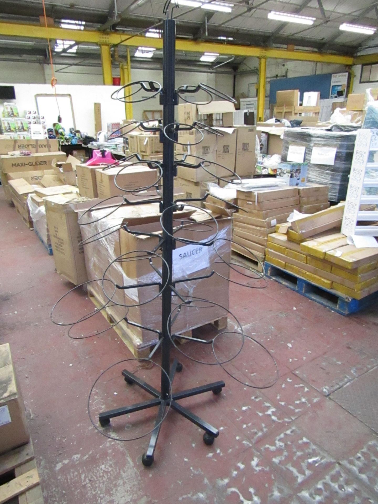 4x Artevasi mobile Plant pot stands, new and boxed.