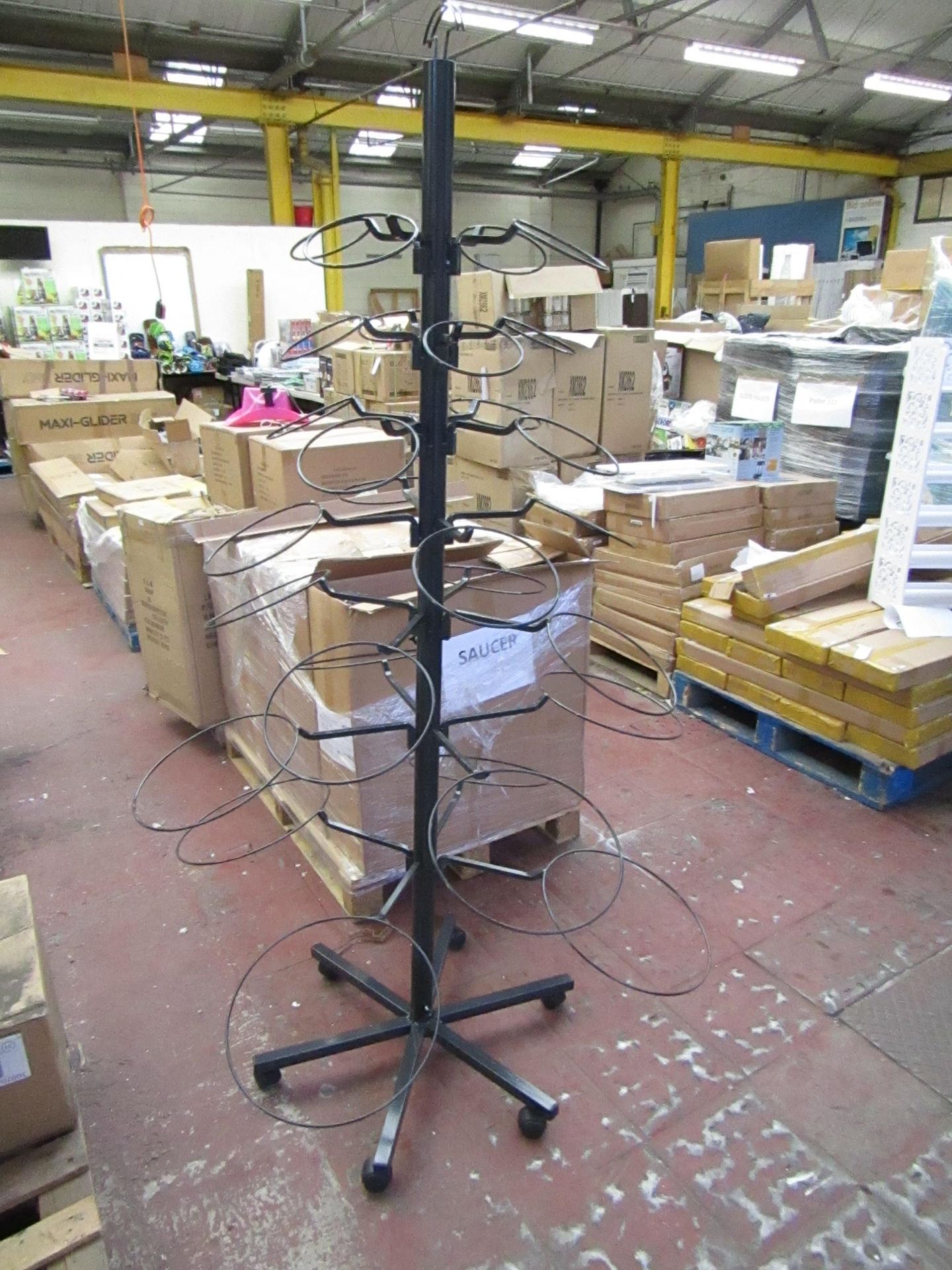 4x Artevasi mobile Plant pot stands, new and boxed.