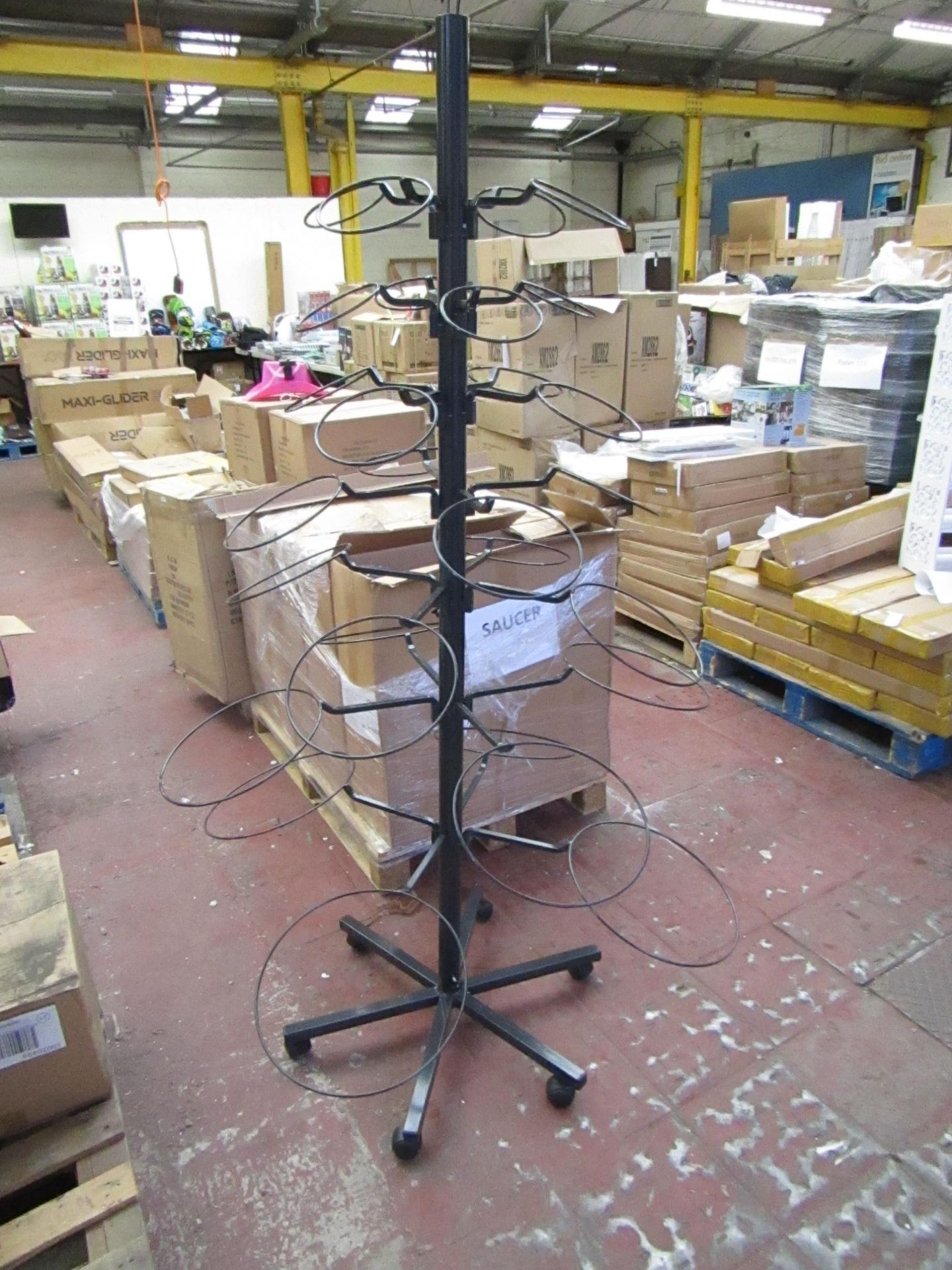 4x Artevasi mobile Plant pot stands, new and boxed.