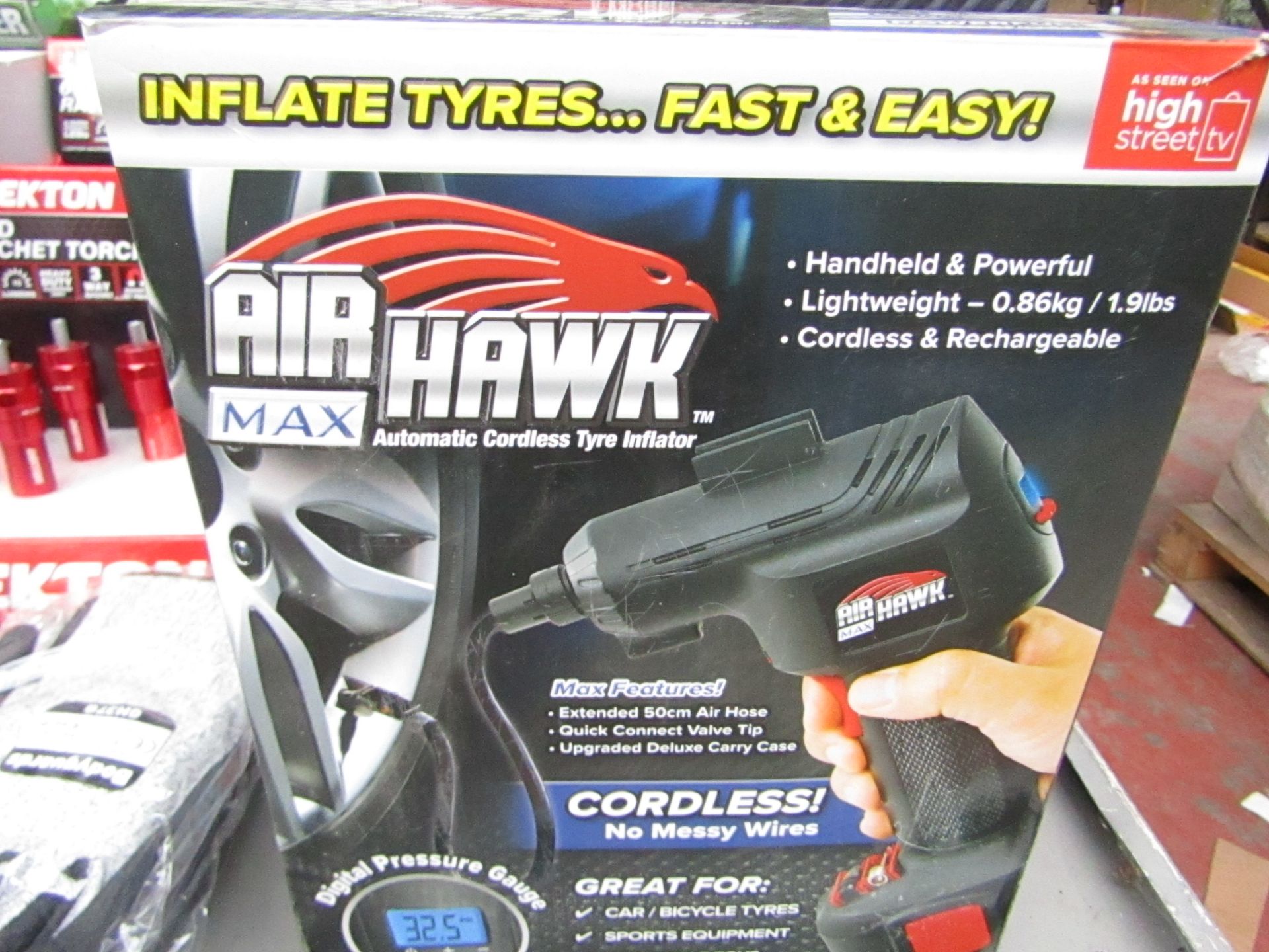 | 1x | AIR HAWK MAX | REFURBISHED AND BOXED | NO ONLINE RE-SALE | SKU C5060191469609 | RRP œ59: