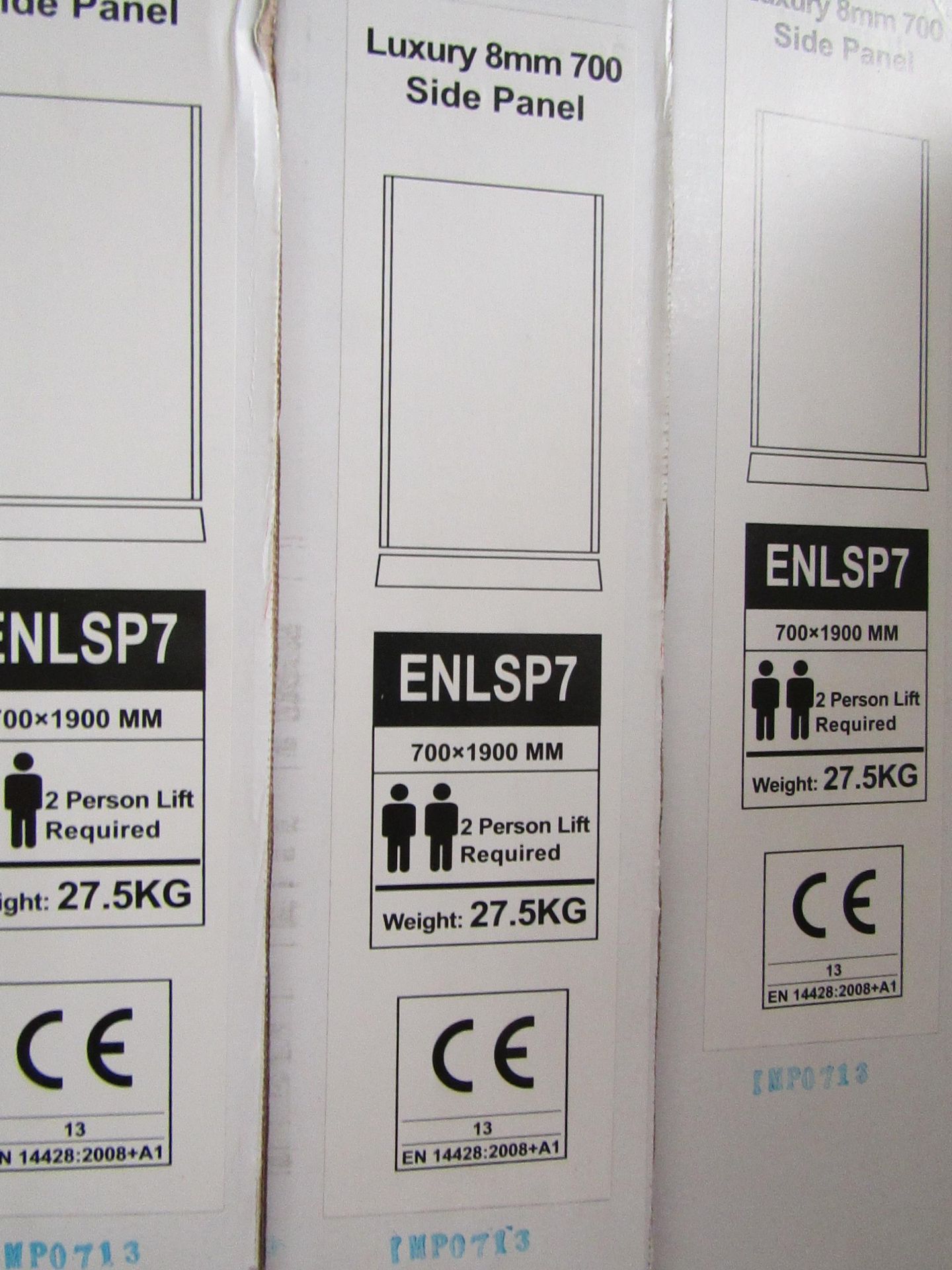 Luxury 8mm 700 side panel ENLSP7, New and boxed. RRP œ137.