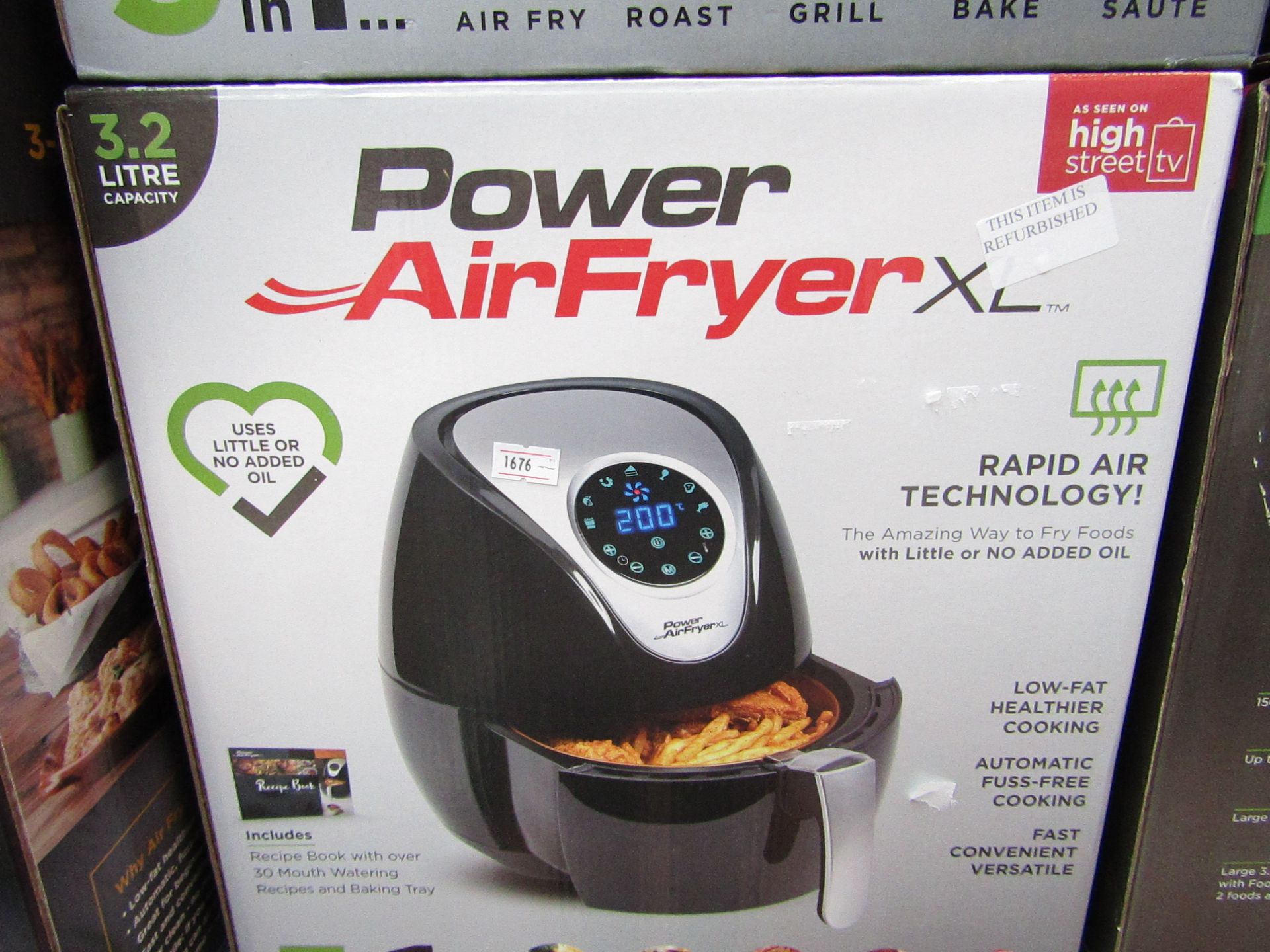 | 1x | POWER AIR FRYER XL 3.2L | REFURBISHED AND BOXED | NO ONLINE RE-SALE | SKU C5060191465366 |