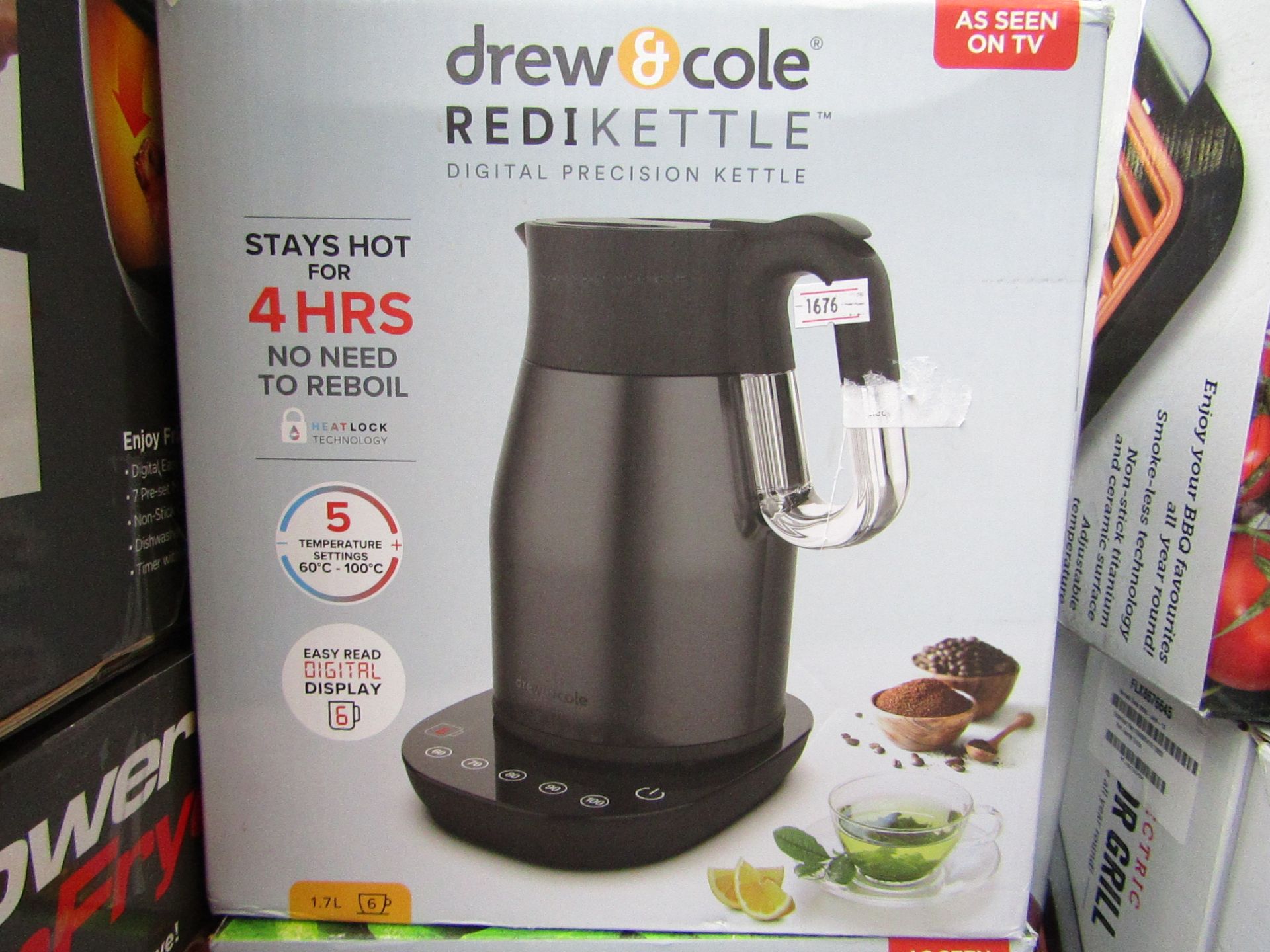 | 1X | DREW & COLE REDI KETTLE 1.7L | REFURBISHED AND BOXED | NO ONLINE RE-SALE | SKU C5060541513570