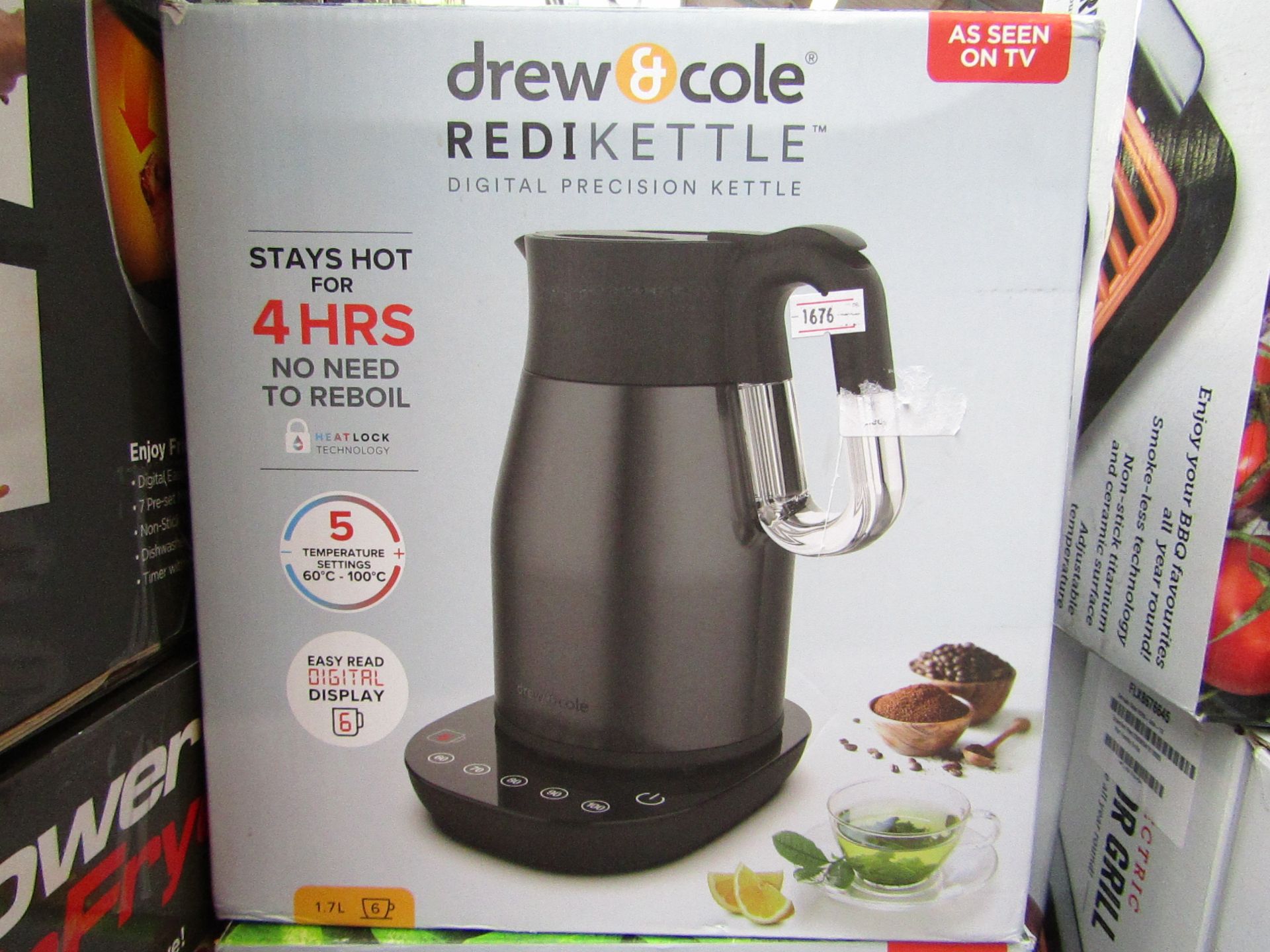 | 1X | DREW & COLE REDI KETTLE 1.7L | REFURBISHED AND BOXED | NO ONLINE RE-SALE | SKU C5060541513570