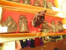 1 x set of 6 various Buddist Figures new & packaged