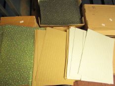 Box containing various Brands 308 A4 Glitter Sheets various designs new