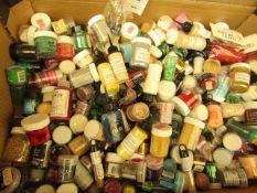 10 x various Crafting items being Glitter Paints, Embossing Powders, etc all new picked at random