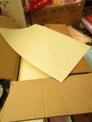 box of approx 650 Sheets A4 Manilla Craft Papers new