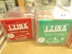 12 x I Z INK various Colours new & sealed