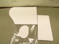 6 x packs of  16 per pack White Plain Event Card Sets with Envelopes new & packaged